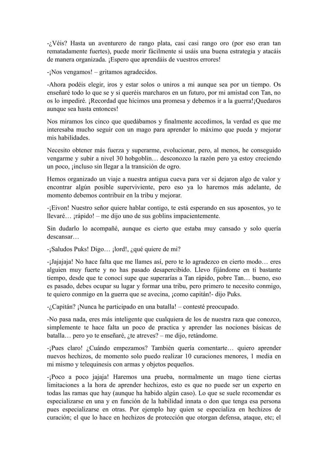Me: Goblin (Novela) - Capítulo 19 - Página 4 - LectorTMOo