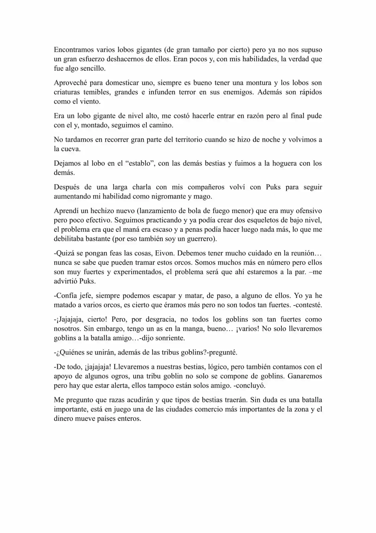 Me: Goblin (Novela) - Capítulo 20 - Página 4 - LectorTMOo