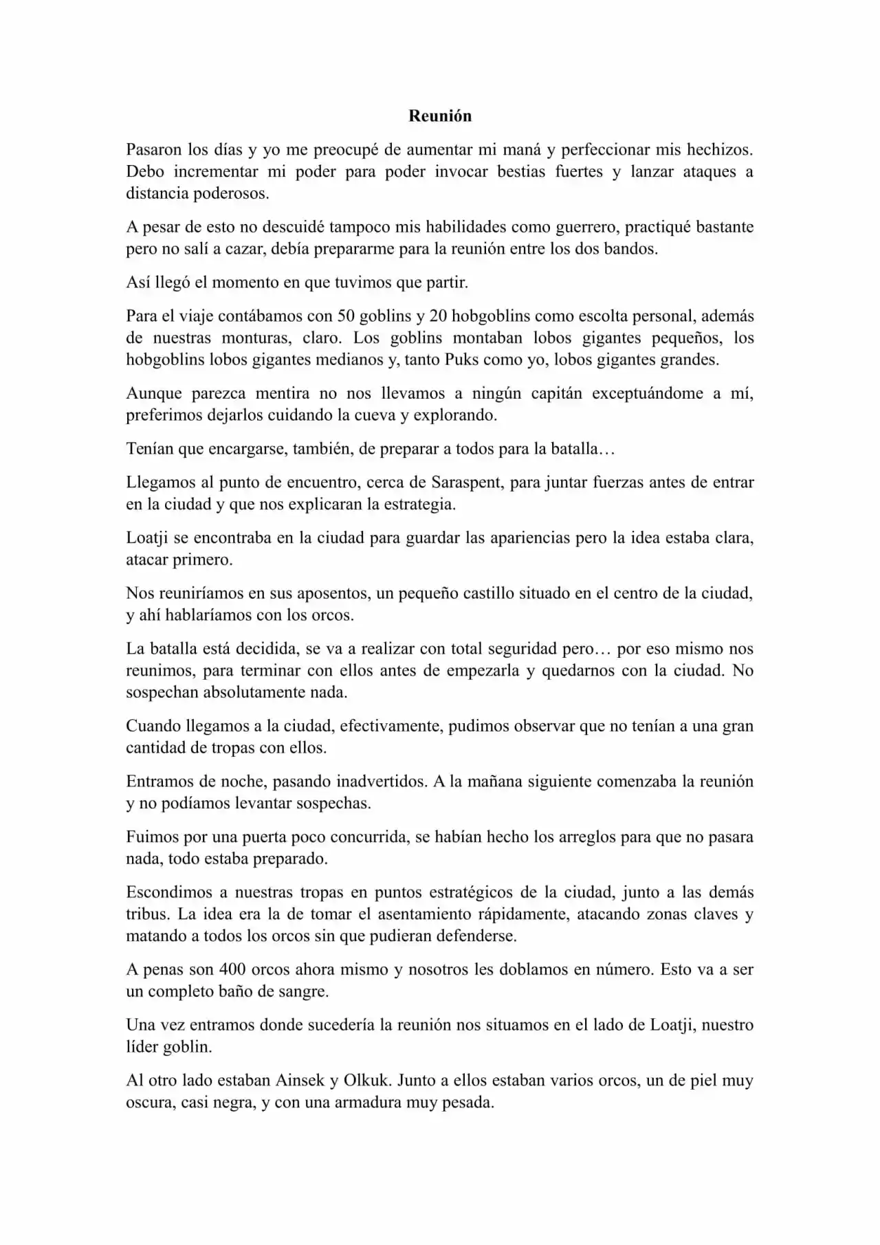 Me: Goblin (Novela) - Capítulo 21 - Página 1 - LectorTMOo