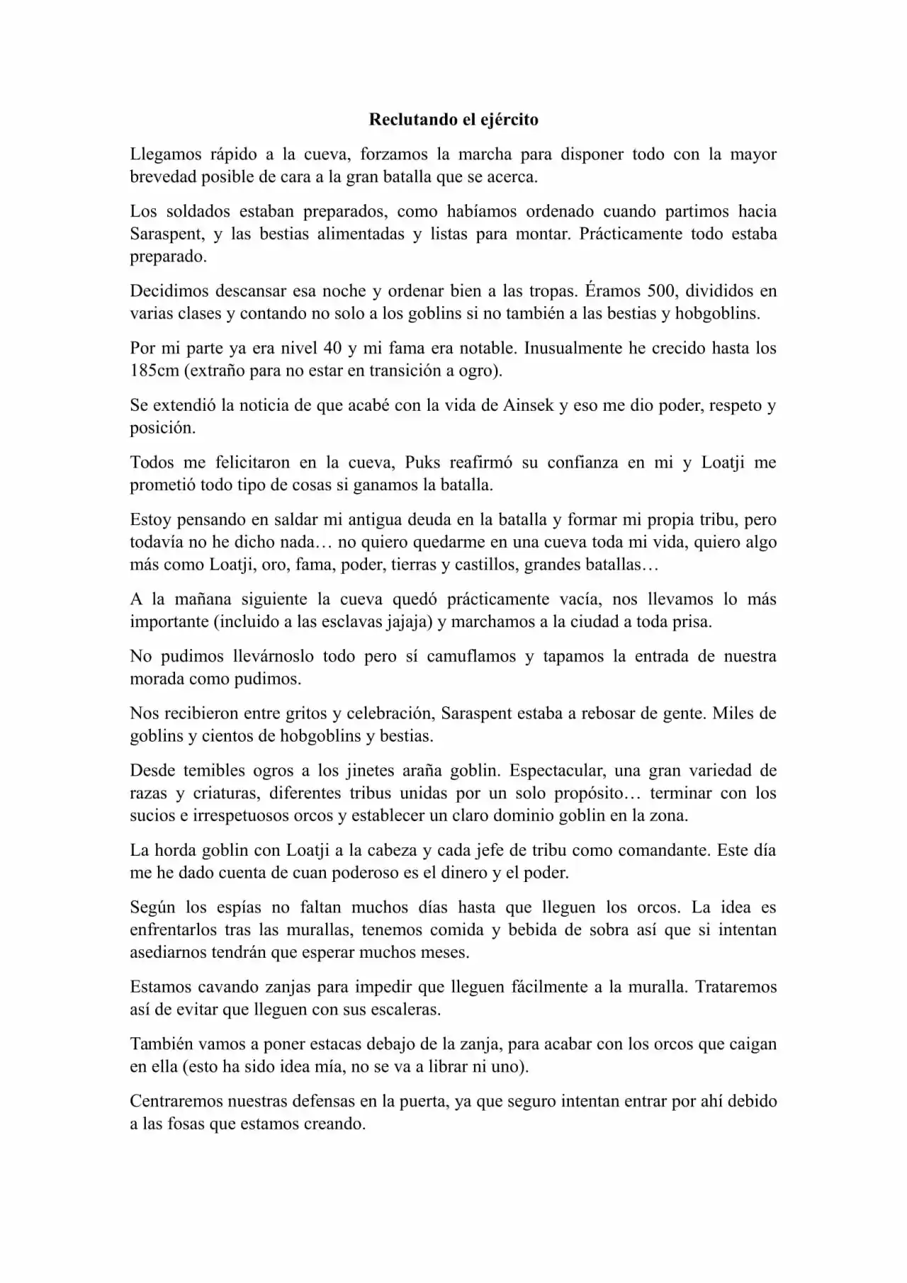 Me: Goblin (Novela) - Capítulo 22 - Página 1 - LectorTMOo