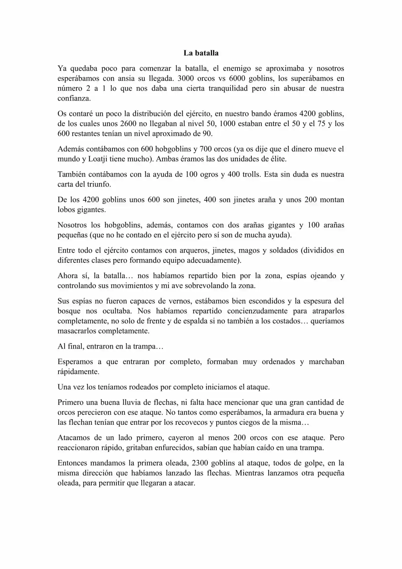 Me: Goblin (Novela) - Capítulo 23 - Página 1 - LectorTMOo