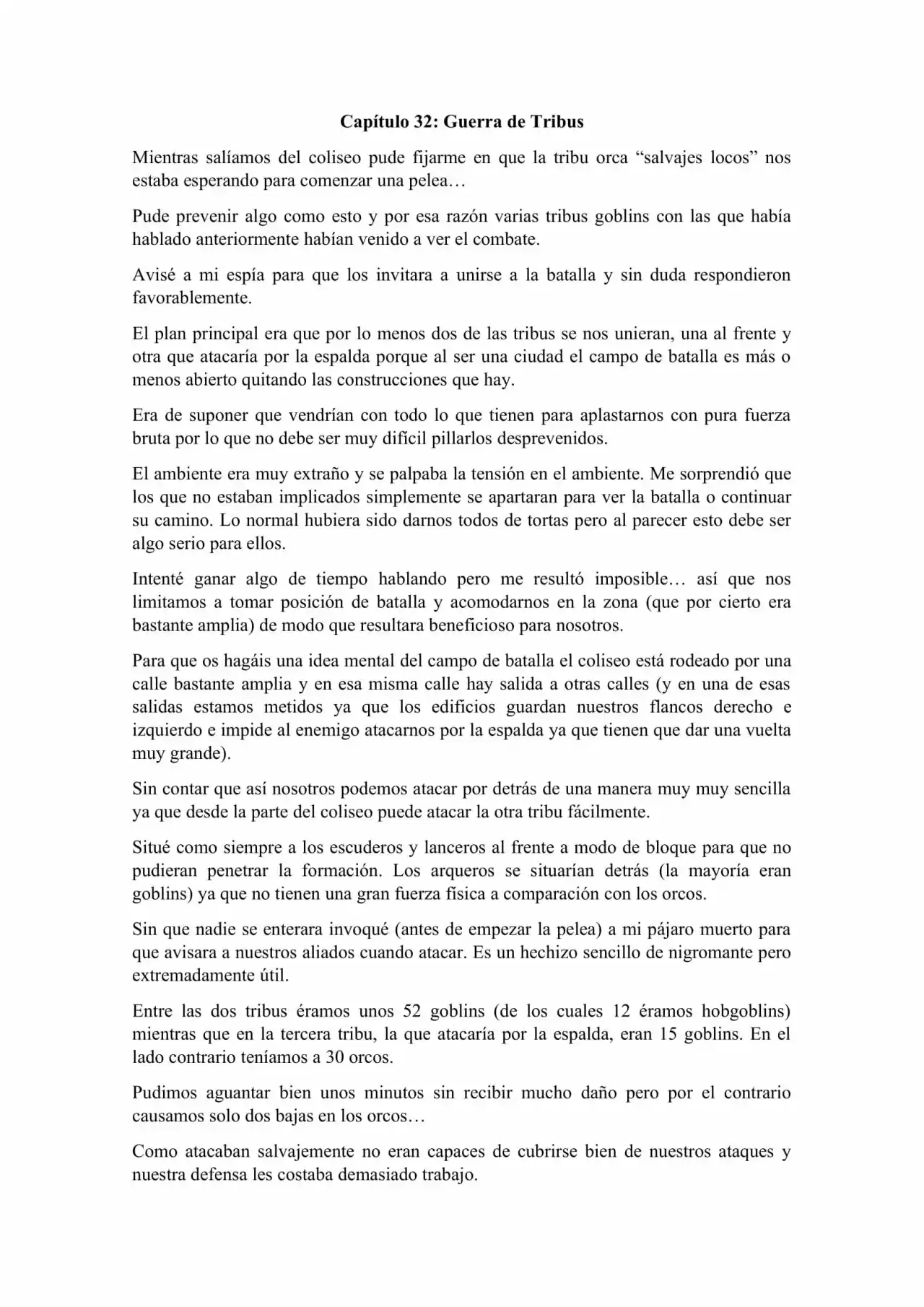 Me: Goblin (Novela) - Capítulo 32 - Página 1 - LectorTMOo