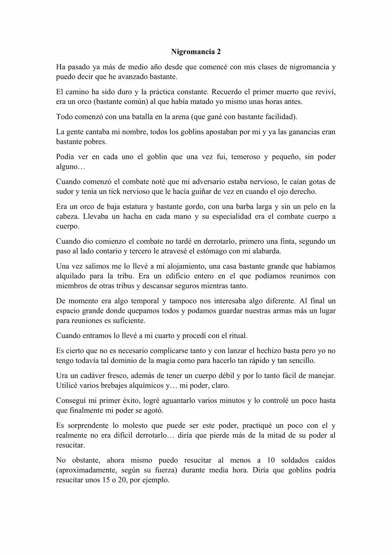 Me: Goblin (Novela) - Capítulo 36 - Página 1 - LectorTMOo