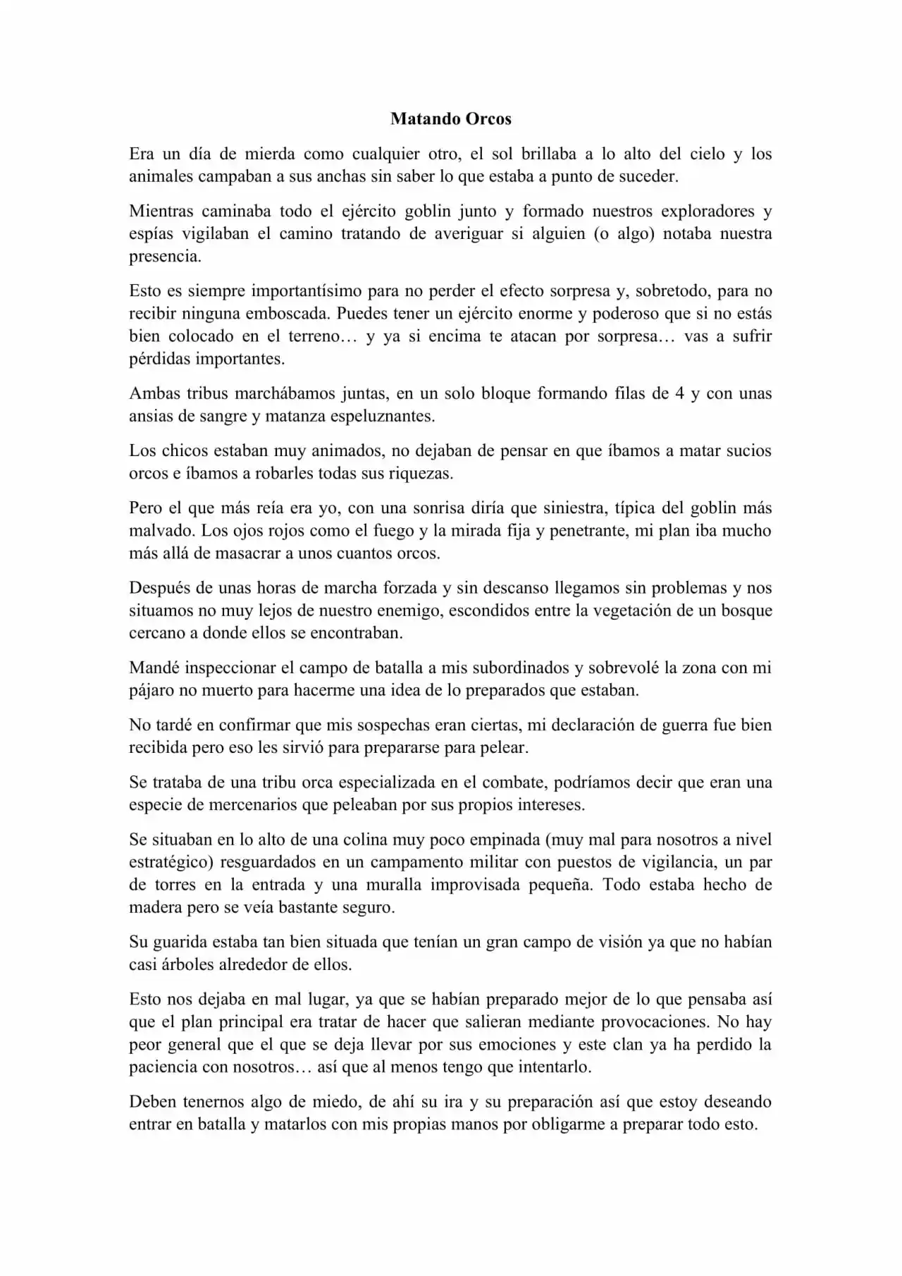 Me: Goblin (Novela) - Capítulo 37 - Página 1 - LectorTMOo