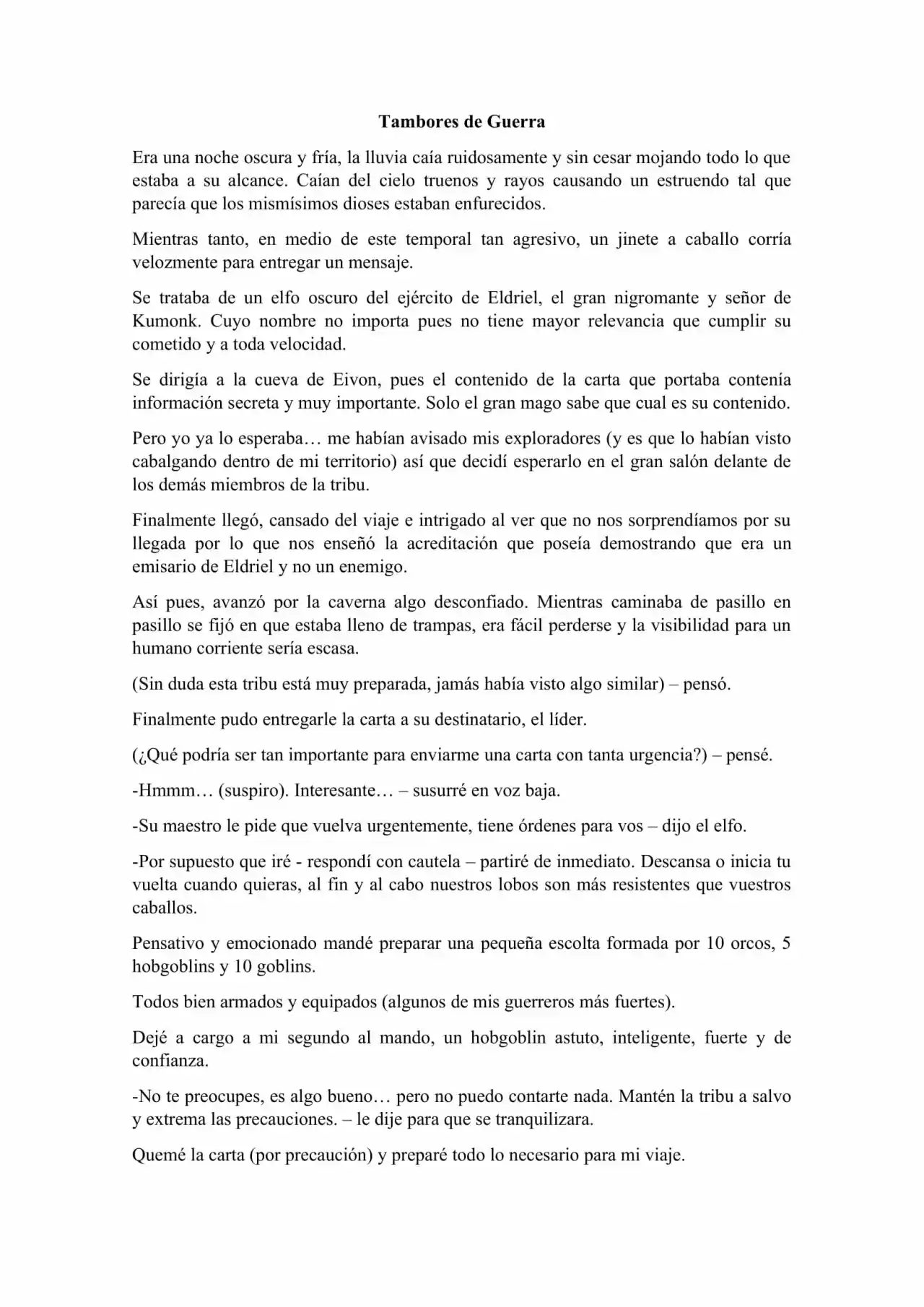 Me: Goblin (Novela) - Capítulo 39 - Página 1 - LectorTMOo