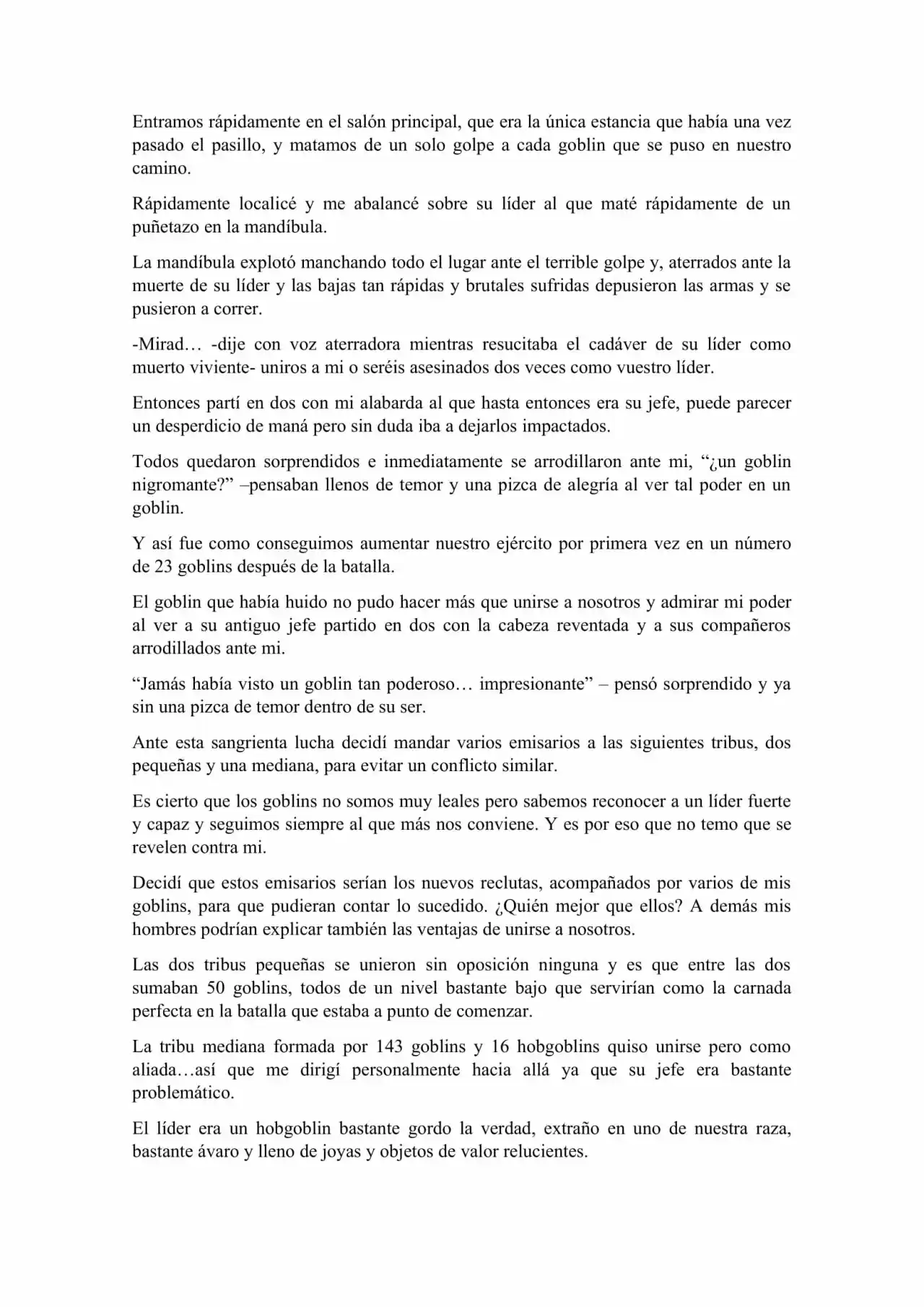 Me: Goblin (Novela) - Capítulo 40 - Página 4 - LectorTMOo