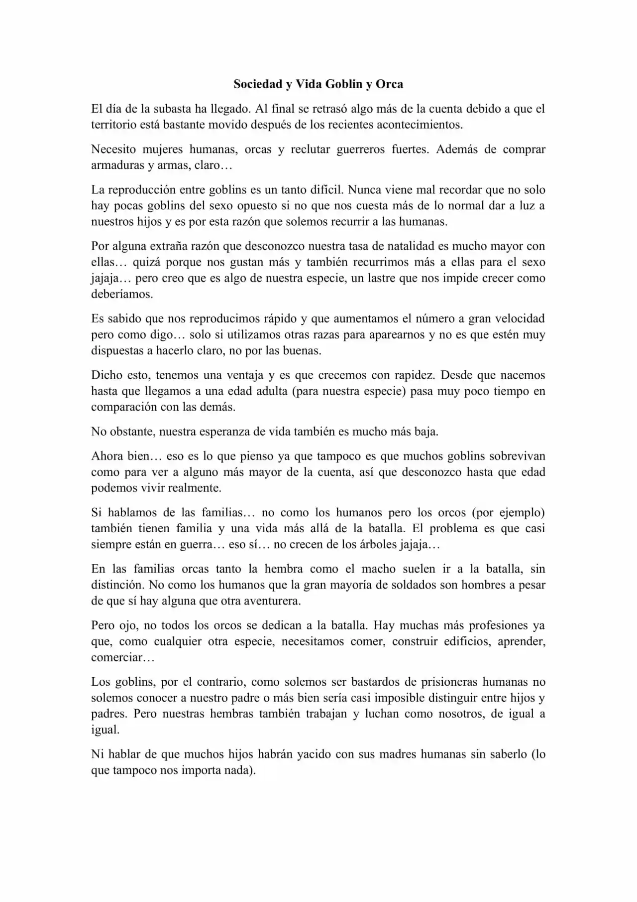 Me: Goblin (Novela) - Capítulo 47 - Página 1 - LectorTMOo