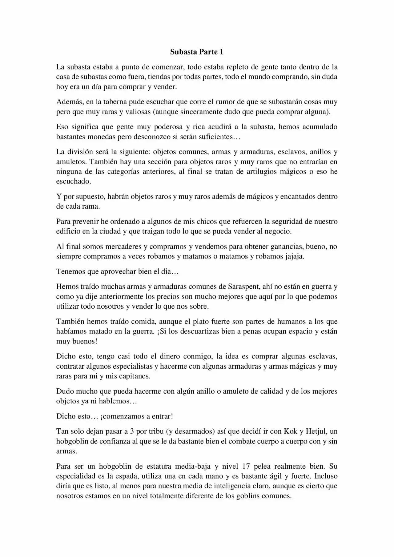 Me: Goblin (Novela) - Capítulo 48 - Página 1 - LectorTMOo