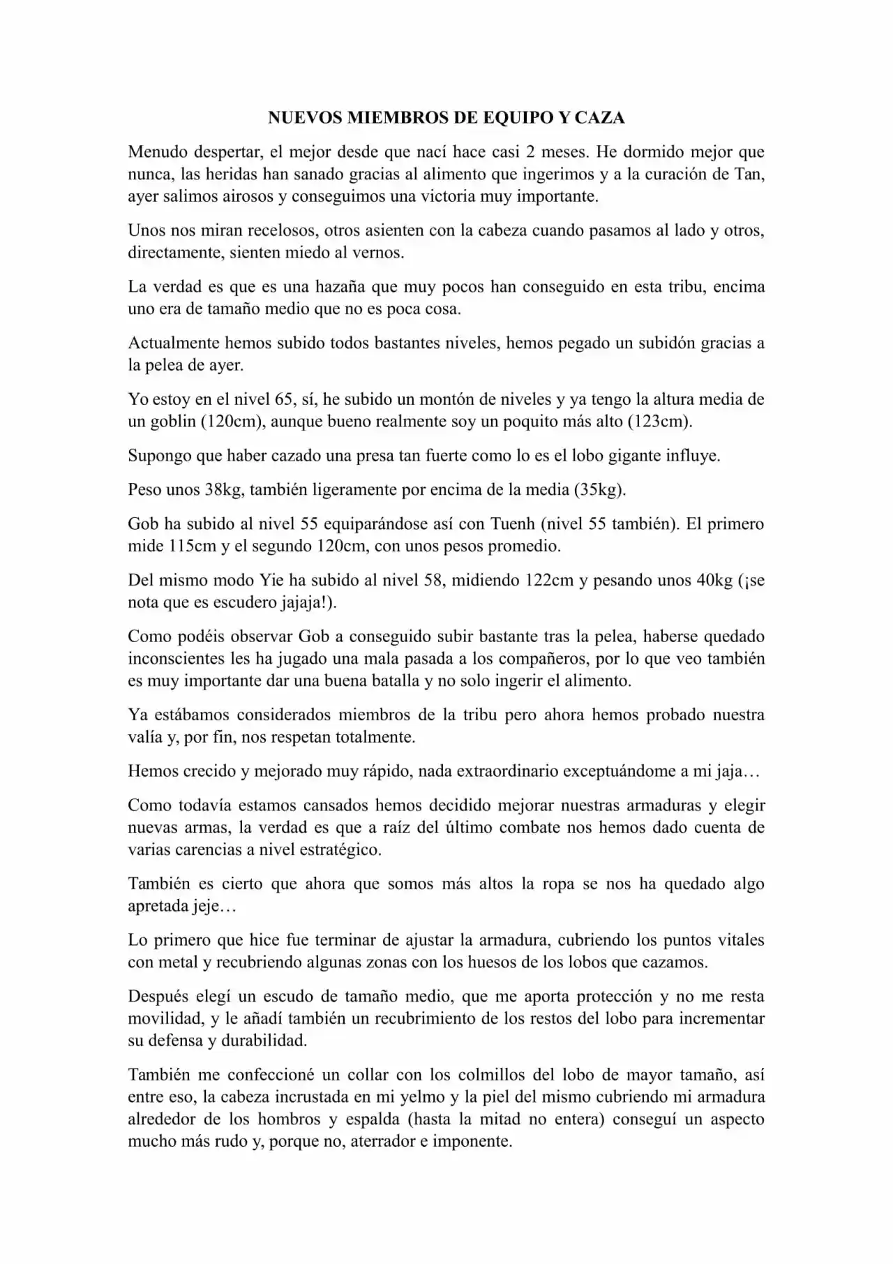 Me: Goblin (Novela) - Capítulo 6 - Página 1 - LectorTMOo