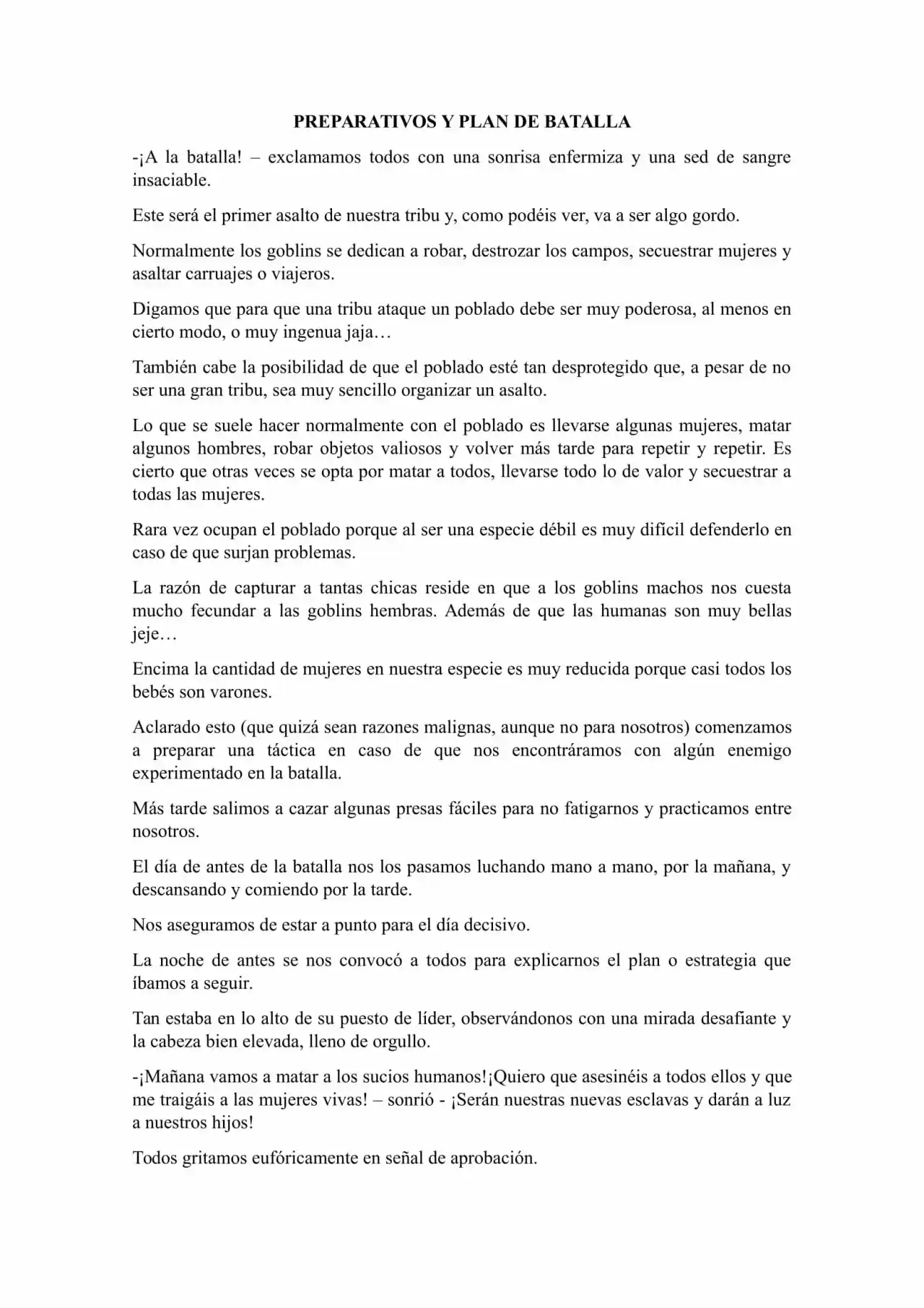 Me: Goblin (Novela) - Capítulo 7 - Página 1 - LectorTMOo