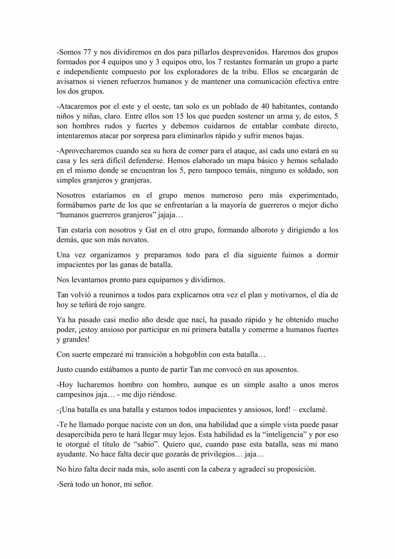 Me: Goblin (Novela) - Capítulo 7 - Página 2 - LectorTMOo