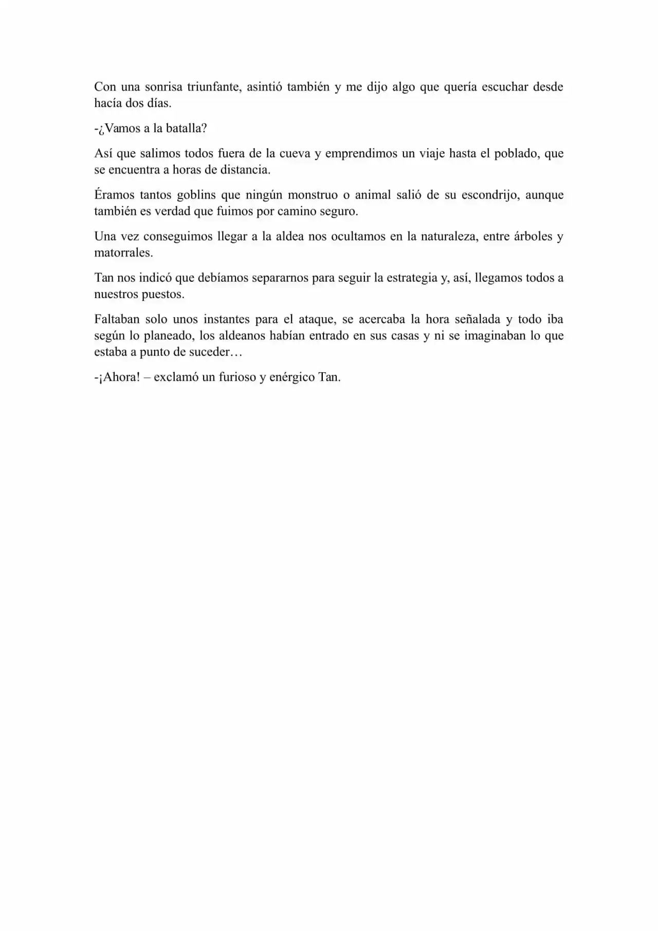Me: Goblin (Novela) - Capítulo 7 - Página 3 - LectorTMOo