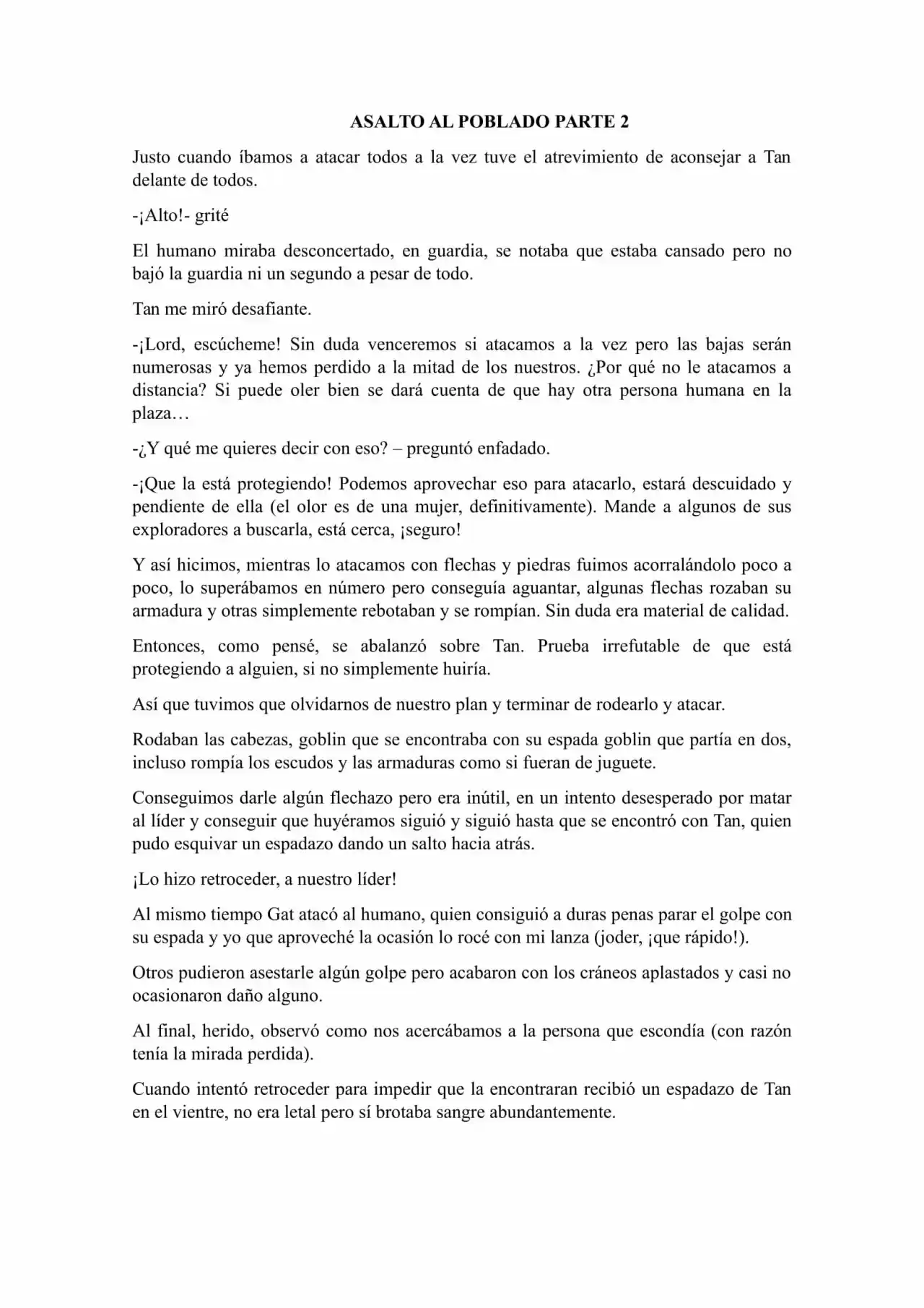 Me: Goblin (Novela) - Capítulo 9 - Página 1 - LectorTMOo