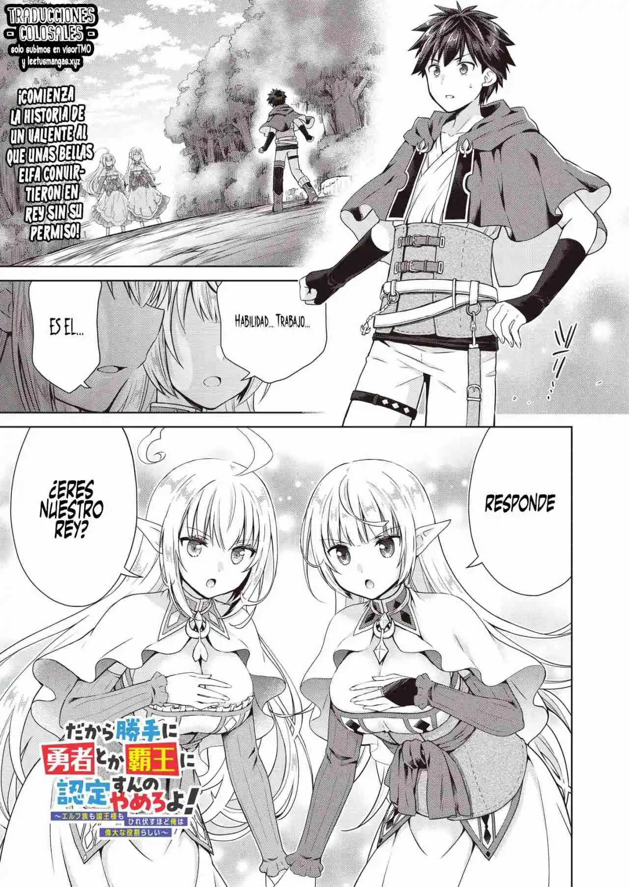 ¡Me Han Nombrado Rey De Los Elfos Sin Que Me Diera Cuenta! - Capítulo 1 - Página 2 - LectorTMOo
