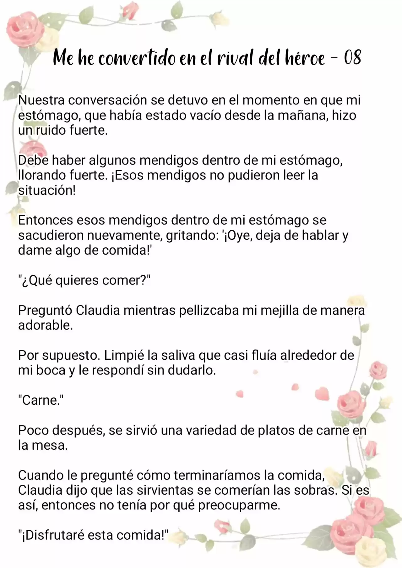 Me He Convertido En El Rival Del Héroe (Novela) - Capítulo 9 - Página 2 - LectorTMOo