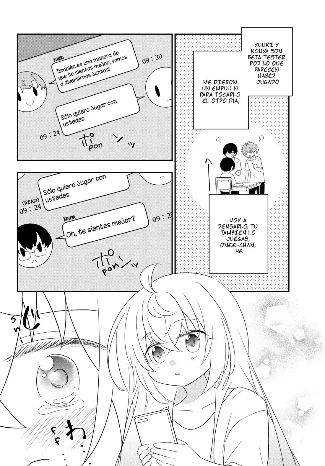 ¡Me He Convertido En Una Hermosa Chica, Pero Decidi Ser Un Adicto A Los Juegos En Linea! - Capítulo 2.10 - Página 14 - LectorTMOo
