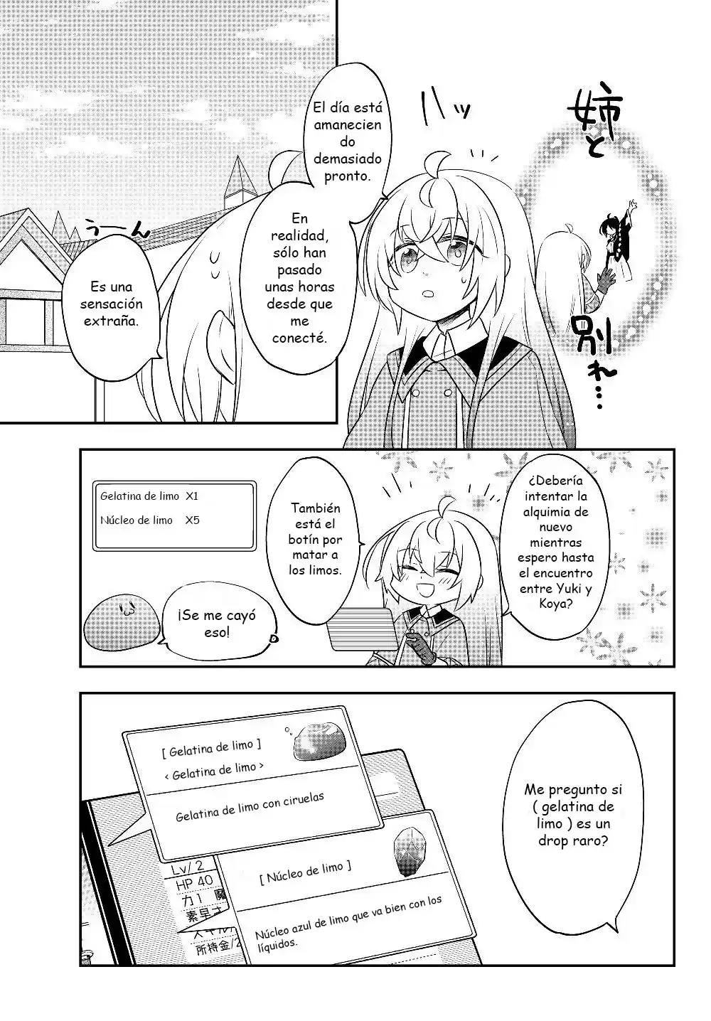 ¡Me He Convertido En Una Hermosa Chica, Pero Decidi Ser Un Adicto A Los Juegos En Linea! - Capítulo 6.10 - Página 8 - LectorTMOo