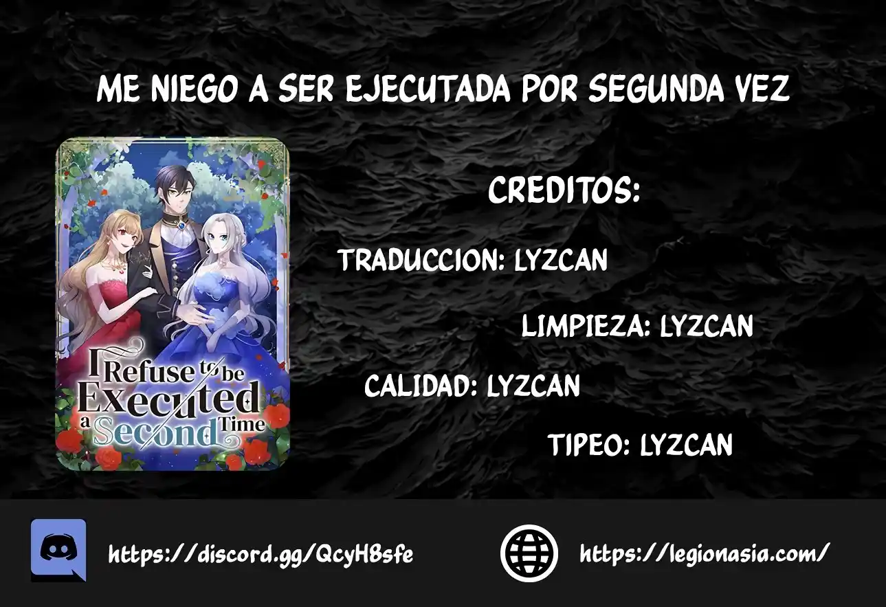 Me Niego A Ser Ejecutada Por Segunda Vez - Capítulo 4 - Página 1 - LectorTMOo
