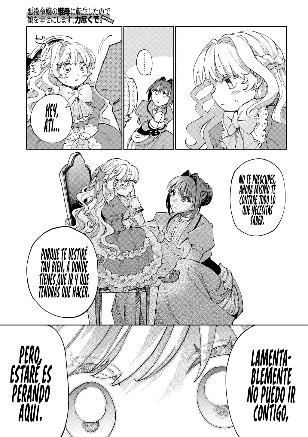 Me Reencarné Como La Madrastra De La Villana, Así Que Haré Feliz A Mi Hija A La Fuerza. - Capítulo 3 - Página 24 - LectorTMOo