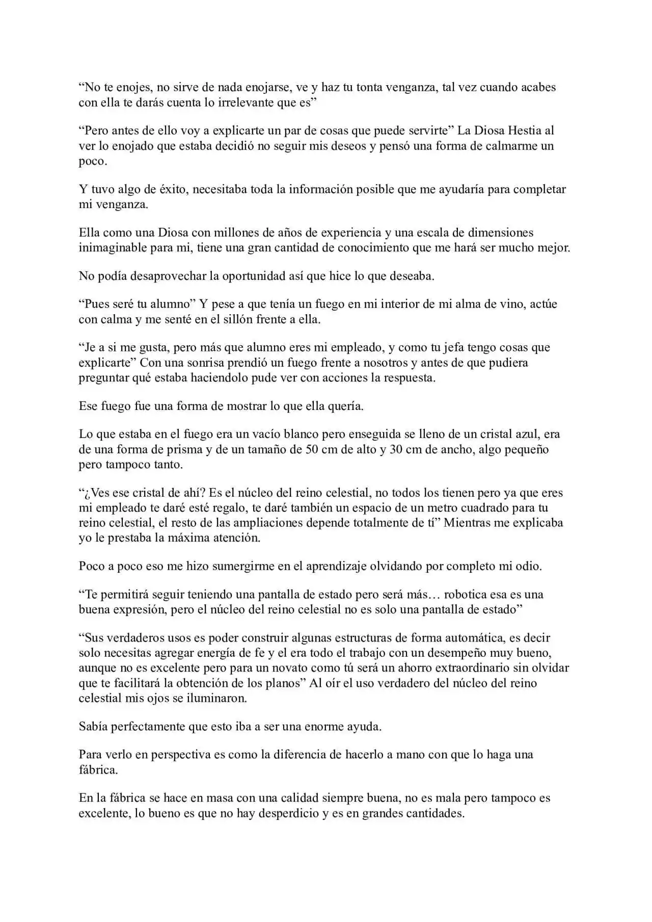 Me Reencarne Cómo Un Vino V2: Está Vez Cómo Un Dios (Novela) - Capítulo  - Página 4 - LectorTMOo