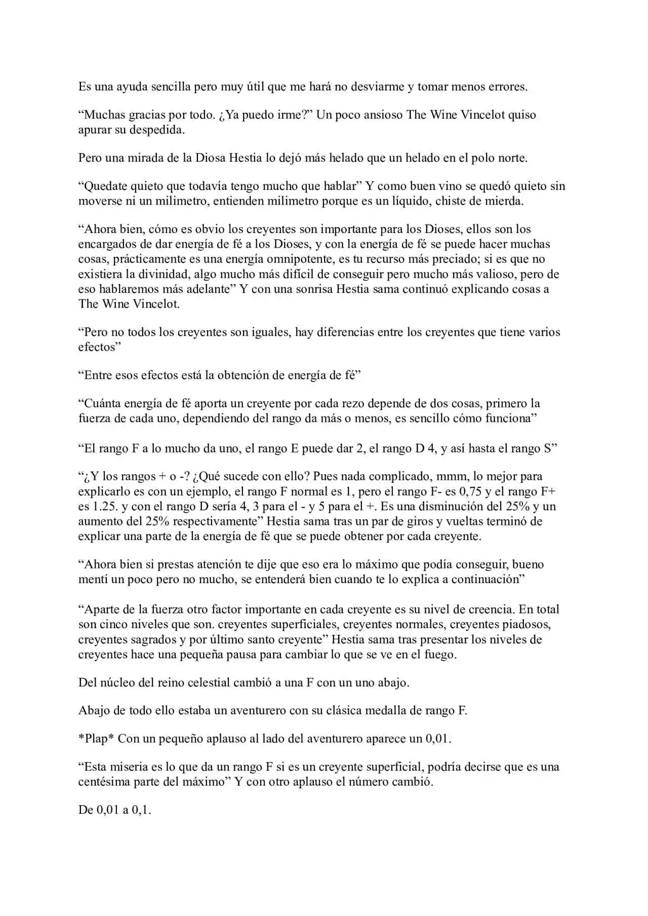 Me Reencarne Cómo Un Vino V2: Está Vez Cómo Un Dios (Novela) - Capítulo 1 - Página 2 - LectorTMOo