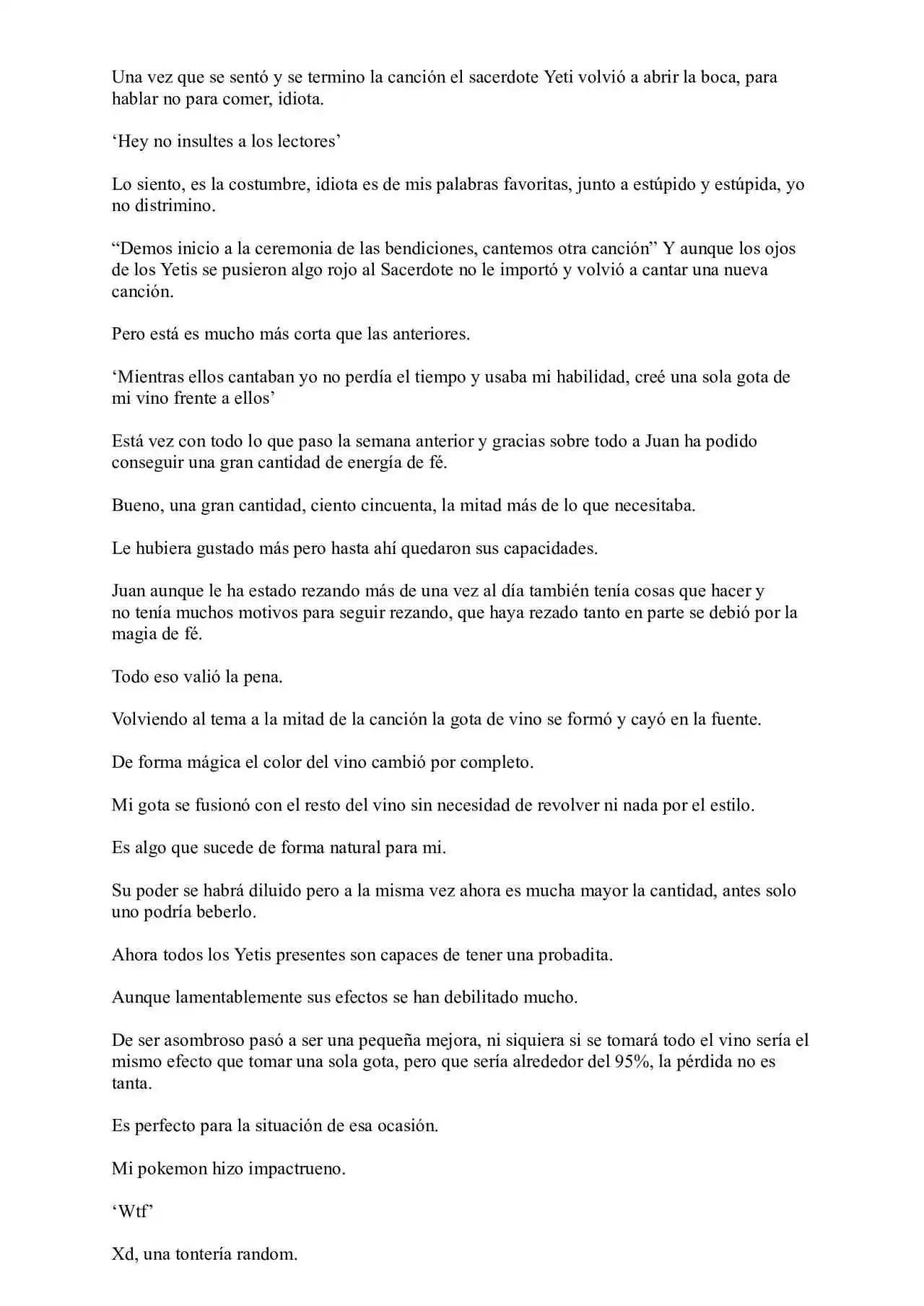 Me Reencarne Cómo Un Vino V2: Está Vez Cómo Un Dios (Novela) - Capítulo 10 - Página 3 - LectorTMOo