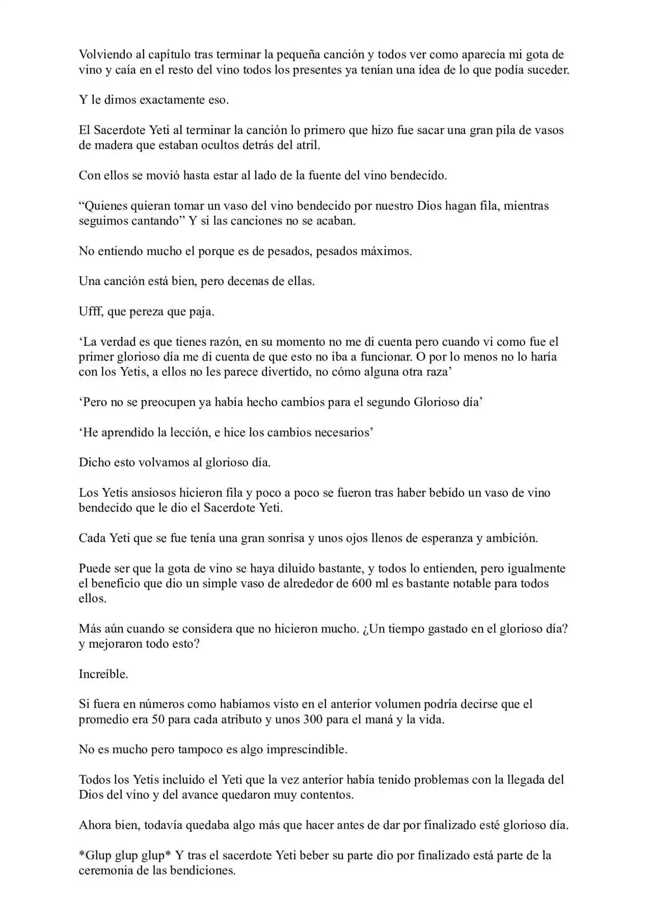 Me Reencarne Cómo Un Vino V2: Está Vez Cómo Un Dios (Novela) - Capítulo 10 - Página 4 - LectorTMOo
