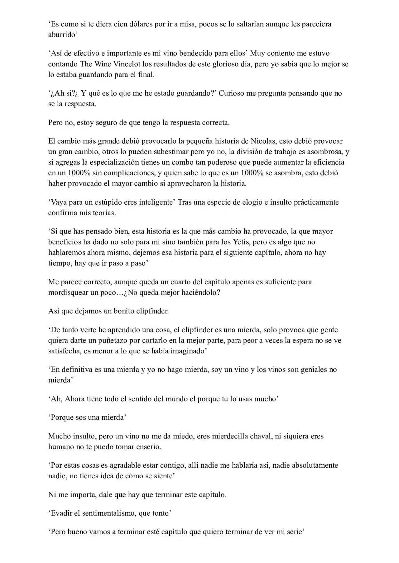 Me Reencarne Cómo Un Vino V2: Está Vez Cómo Un Dios (Novela) - Capítulo 11 - Página 5 - LectorTMOo