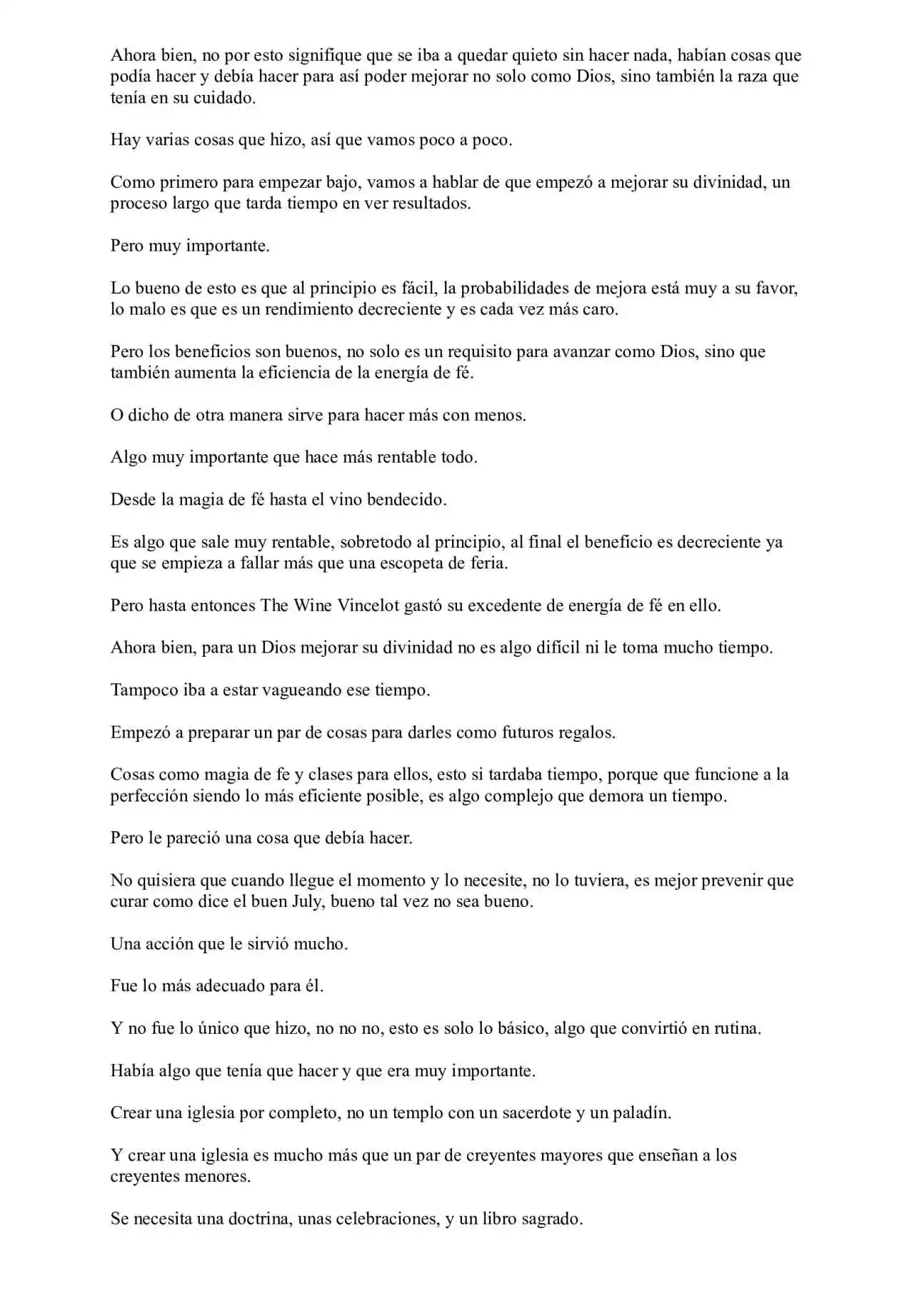 Me Reencarne Cómo Un Vino V2: Está Vez Cómo Un Dios (Novela) - Capítulo 14 - Página 5 - LectorTMOo