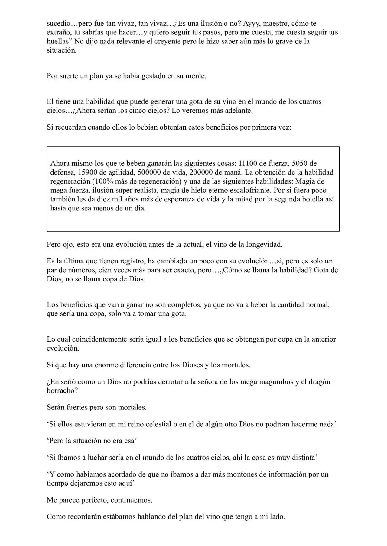 Me Reencarne Cómo Un Vino V2: Está Vez Cómo Un Dios (Novela) - Capítulo 2 - Página 3 - LectorTMOo