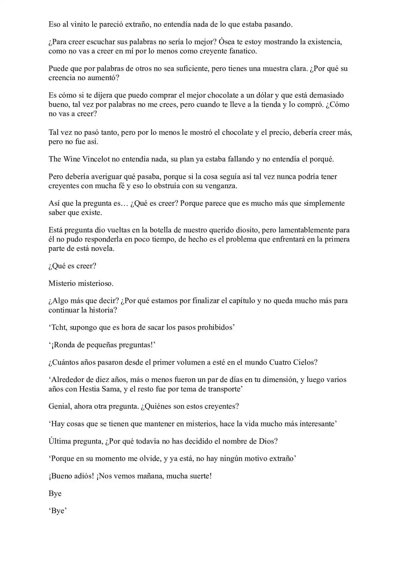 Me Reencarne Cómo Un Vino V2: Está Vez Cómo Un Dios (Novela) - Capítulo 2 - Página 5 - LectorTMOo