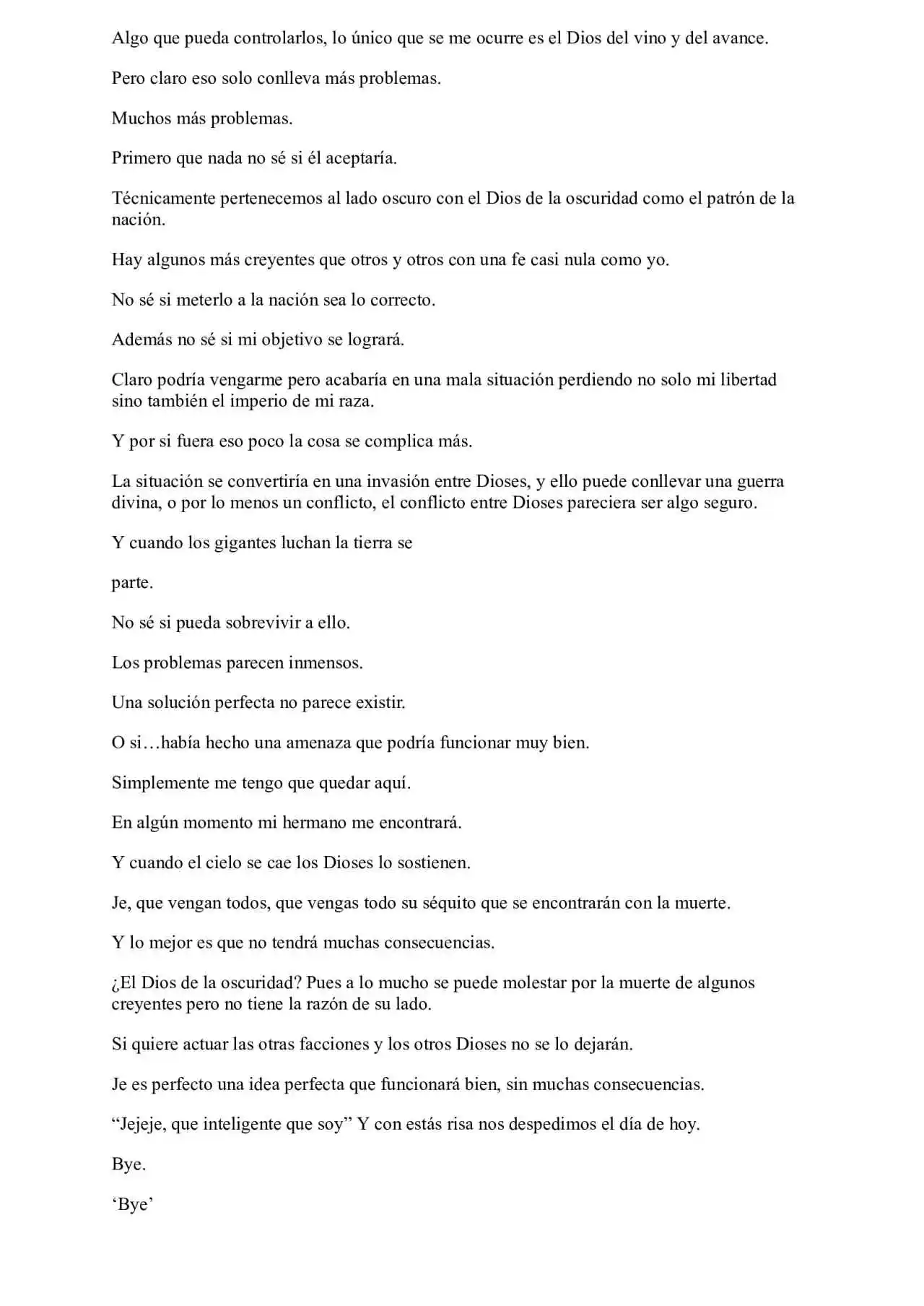 Me Reencarne Cómo Un Vino V2: Está Vez Cómo Un Dios (Novela) - Capítulo 23 - Página 5 - LectorTMOo