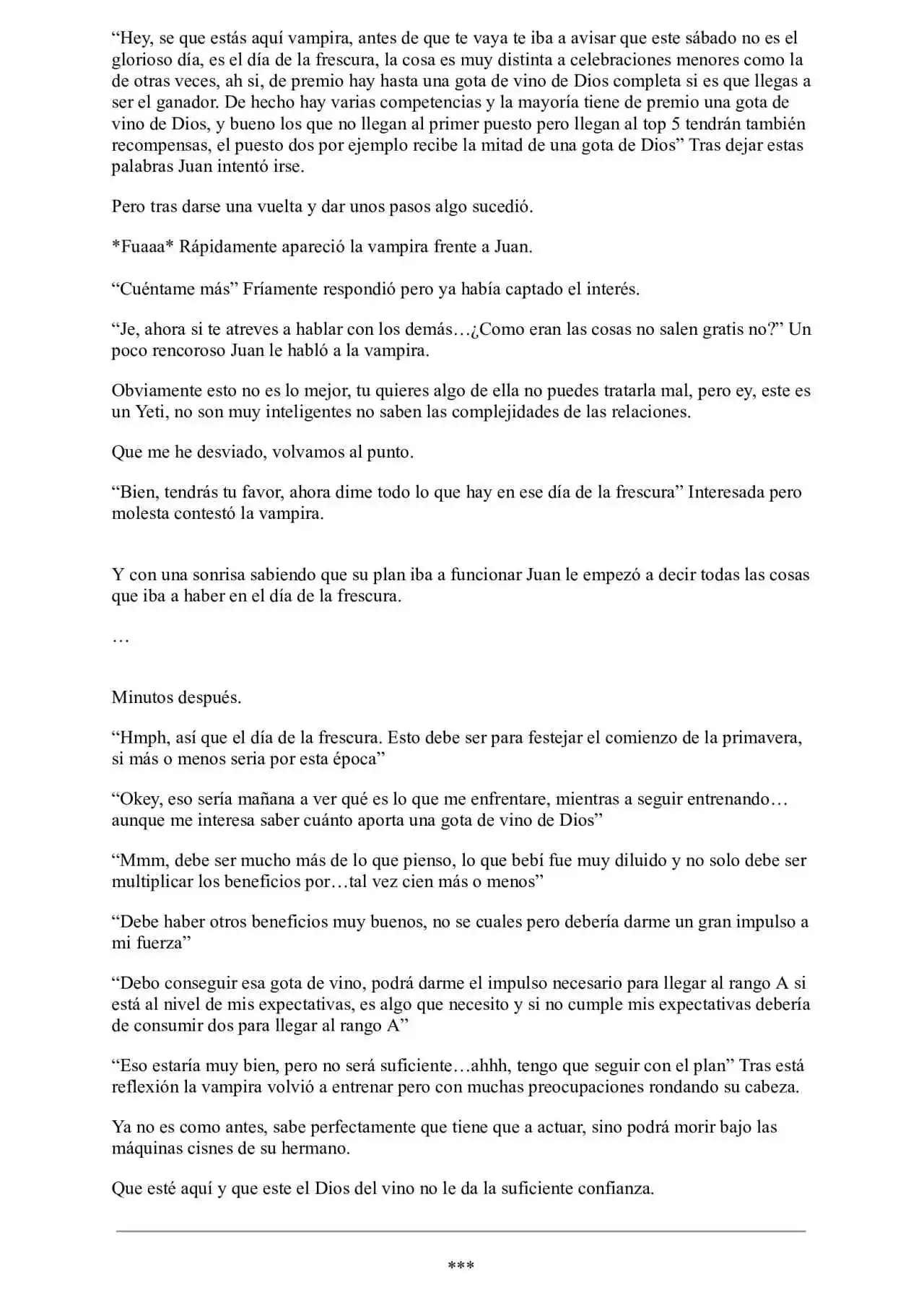 Me Reencarne Cómo Un Vino V2: Está Vez Cómo Un Dios (Novela) - Capítulo 24 - Página 3 - LectorTMOo