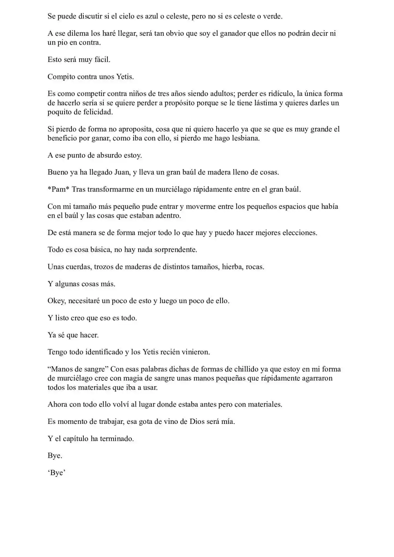 Me Reencarne Cómo Un Vino V2: Está Vez Cómo Un Dios (Novela) - Capítulo 26 - Página 5 - LectorTMOo