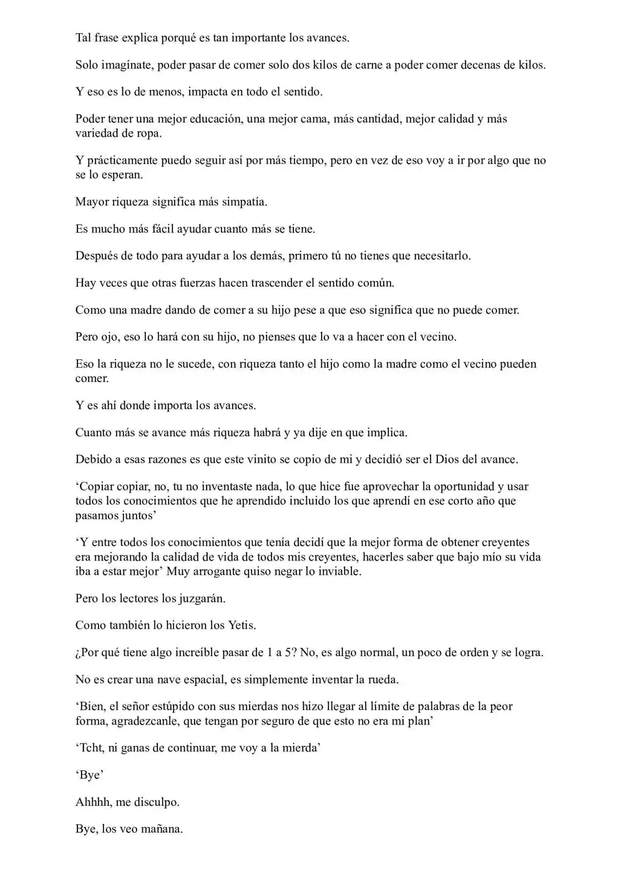 Me Reencarne Cómo Un Vino V2: Está Vez Cómo Un Dios (Novela) - Capítulo 3 - Página 5 - LectorTMOo