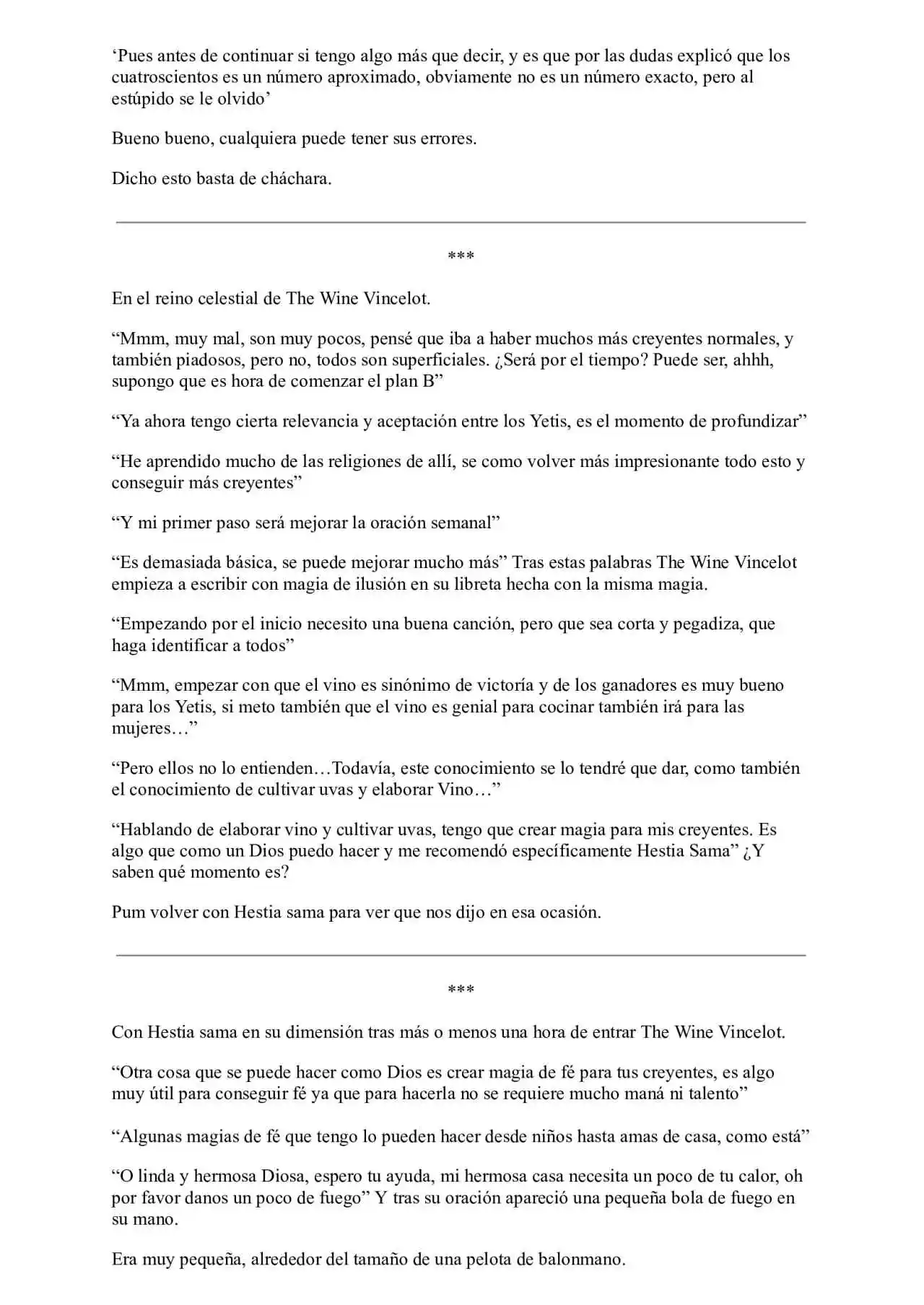 Me Reencarne Cómo Un Vino V2: Está Vez Cómo Un Dios (Novela) - Capítulo 5 - Página 4 - LectorTMOo