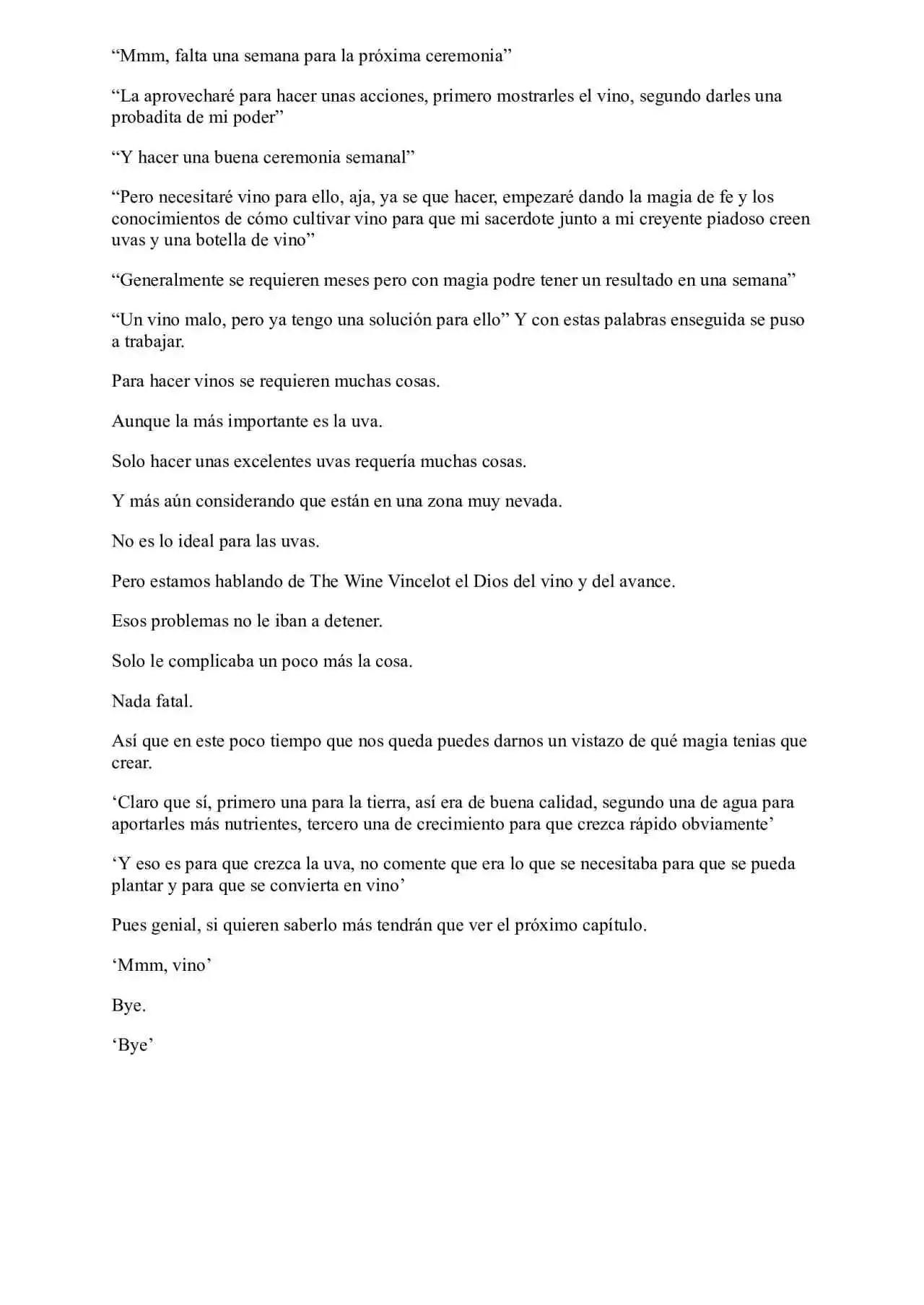 Me Reencarne Cómo Un Vino V2: Está Vez Cómo Un Dios (Novela) - Capítulo 5 - Página 6 - LectorTMOo