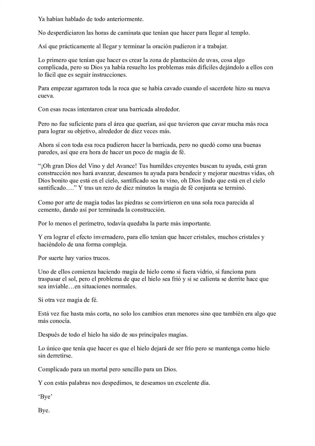Me Reencarne Cómo Un Vino V2: Está Vez Cómo Un Dios (Novela) - Capítulo 6 - Página 5 - LectorTMOo