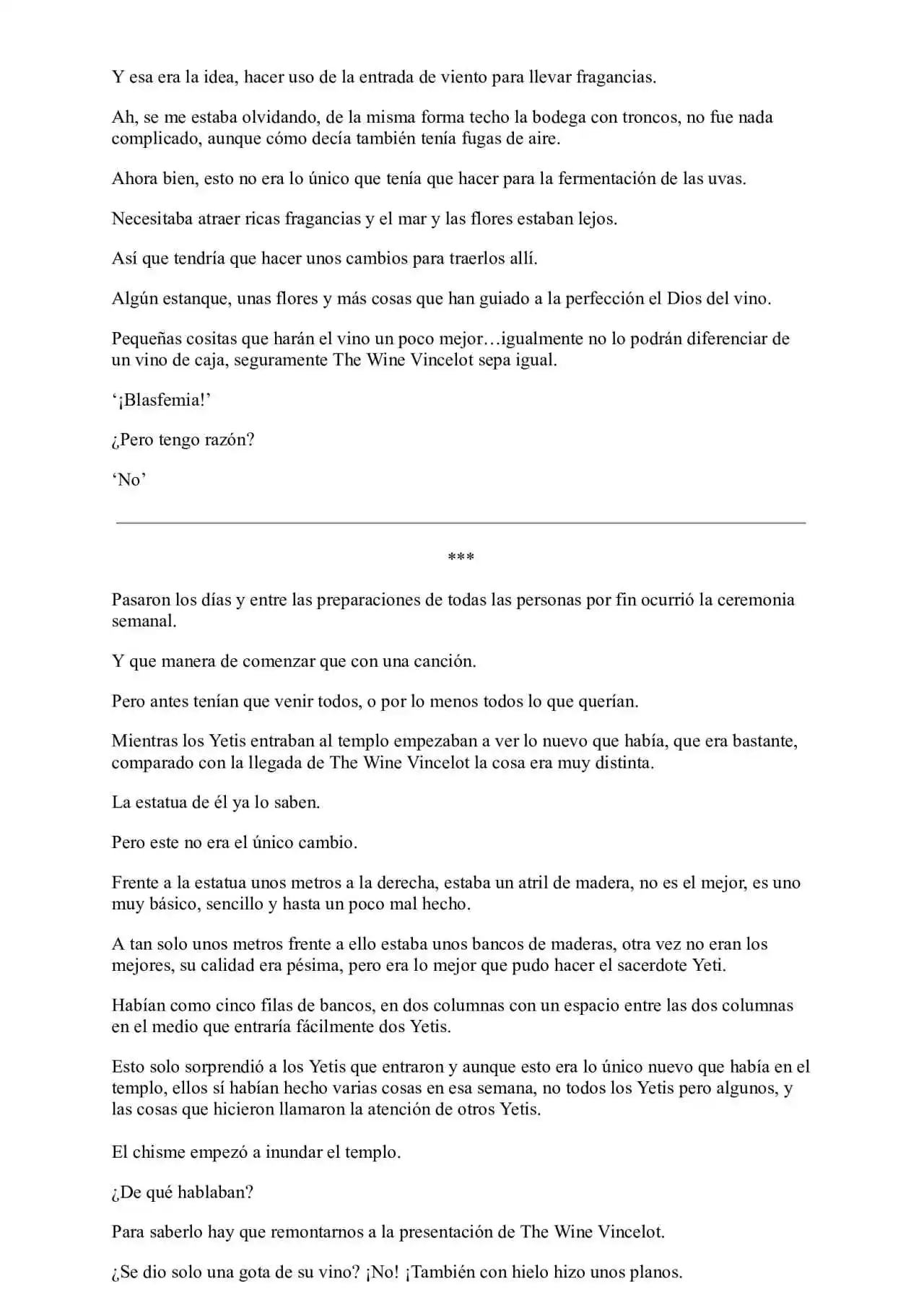 Me Reencarne Cómo Un Vino V2: Está Vez Cómo Un Dios (Novela) - Capítulo 7 - Página 5 - LectorTMOo