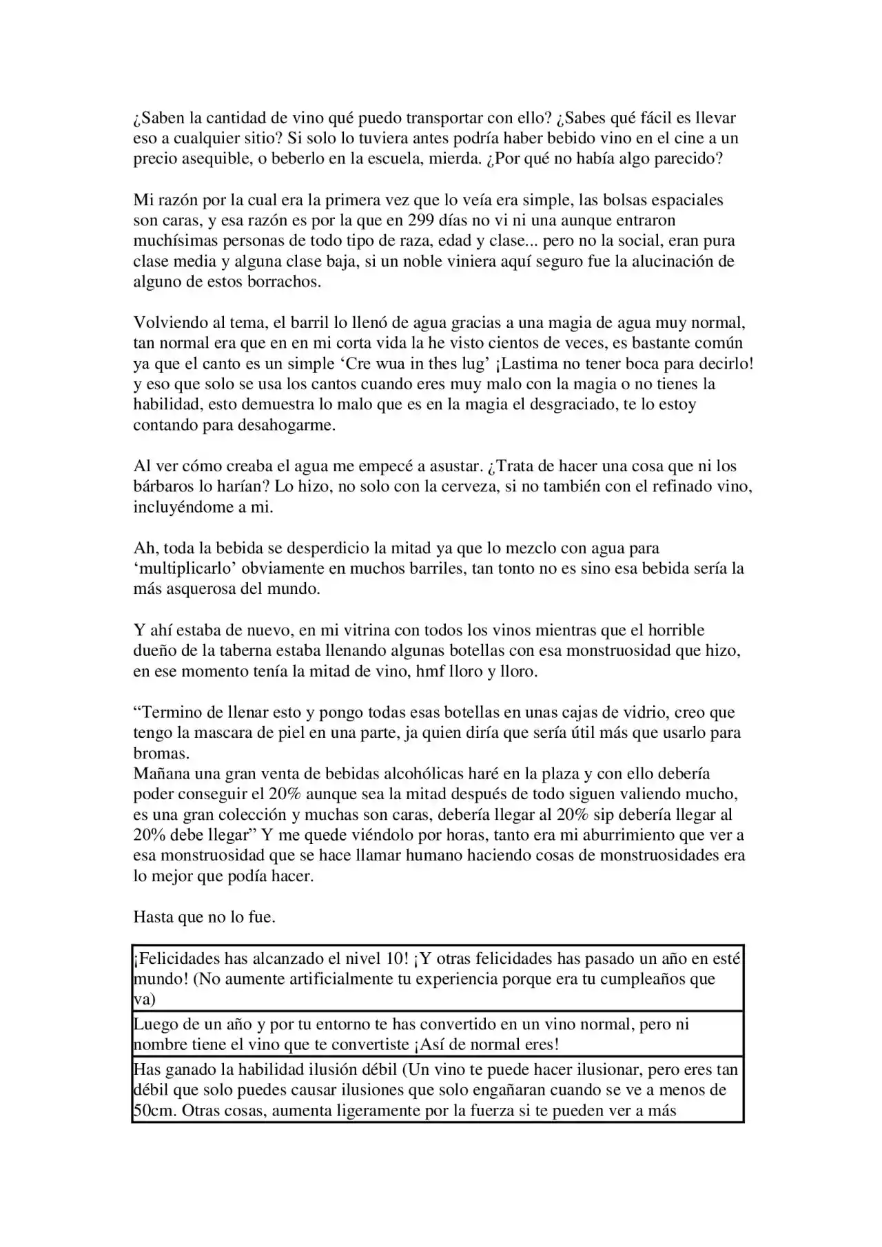Me Reencarne Como Un Vino (Escrito Por Un Esquizofrénico) (Novela) - Capítulo 1 - Página 5 - LectorTMOo