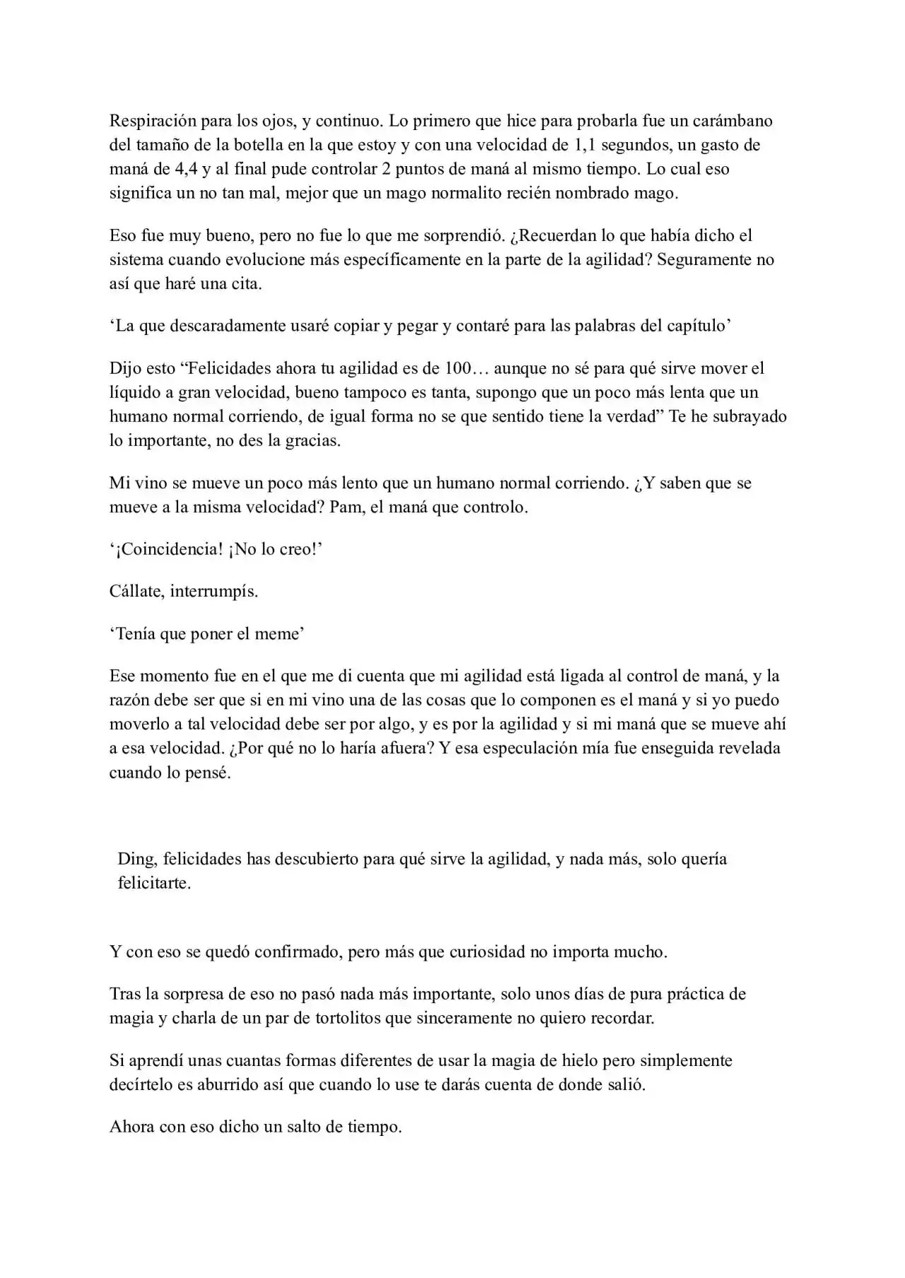 Me Reencarne Como Un Vino (Escrito Por Un Esquizofrénico) (Novela) - Capítulo 11 - Página 4 - LectorTMOo