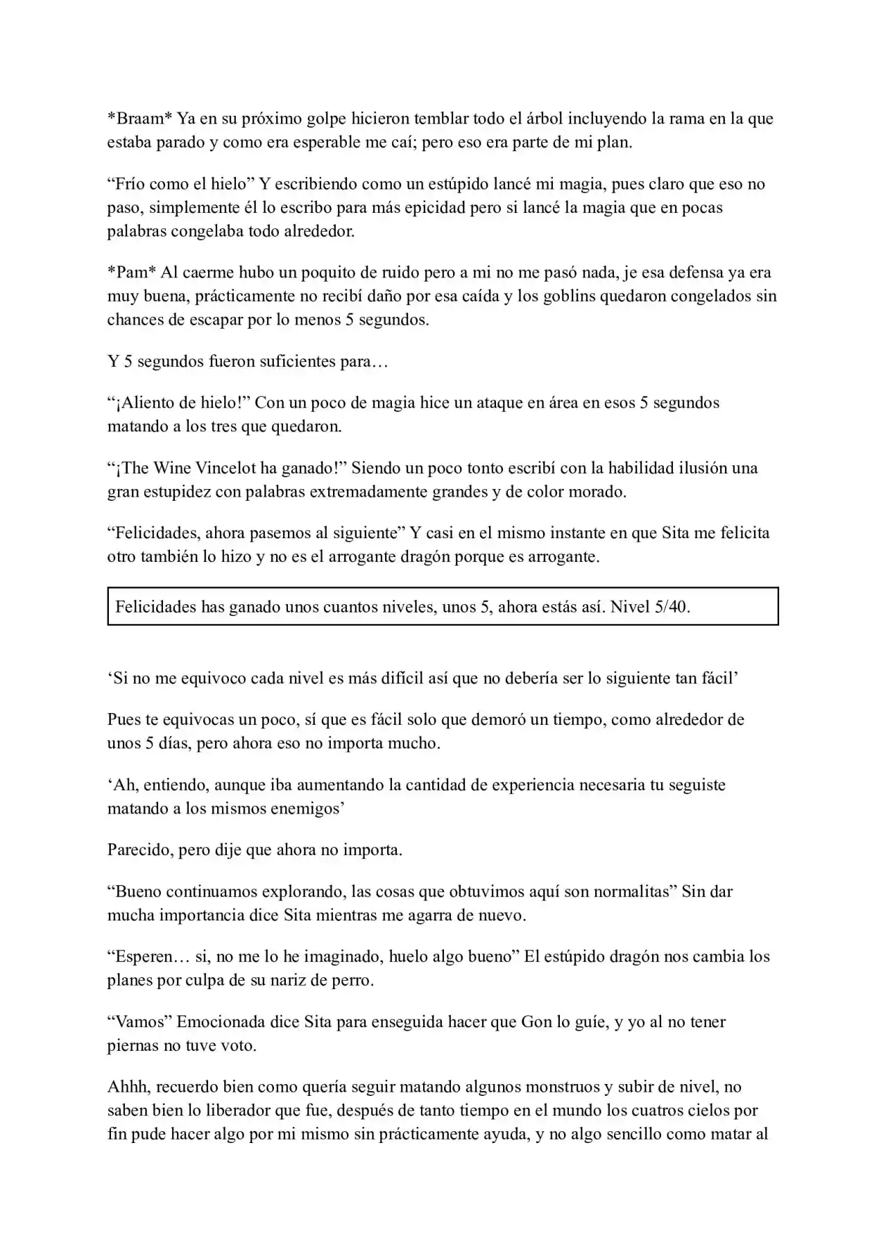 Me Reencarne Como Un Vino (Escrito Por Un Esquizofrénico) (Novela) - Capítulo 12 - Página 4 - LectorTMOo
