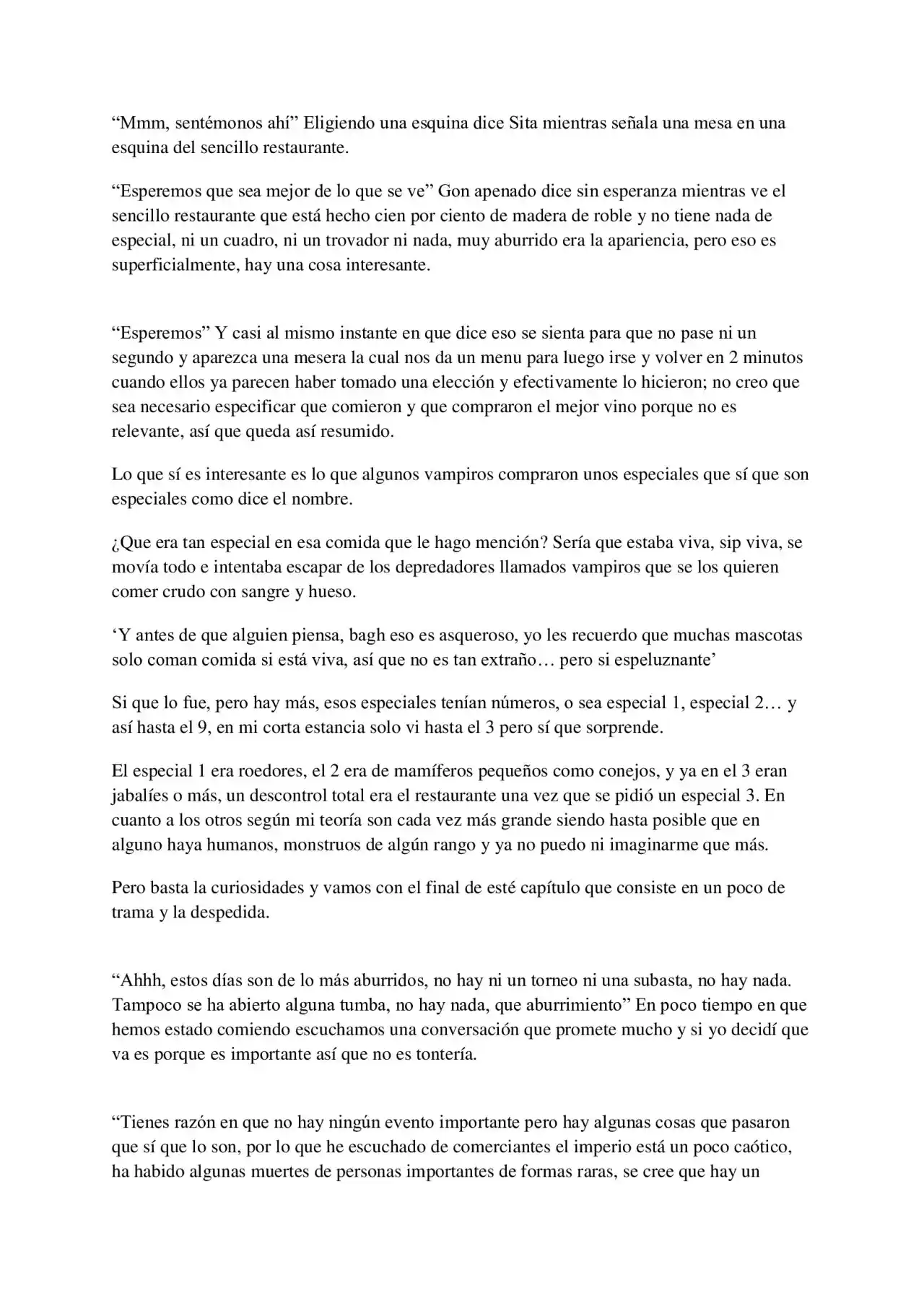 Me Reencarne Como Un Vino (Escrito Por Un Esquizofrénico) (Novela) - Capítulo 14 - Página 4 - LectorTMOo