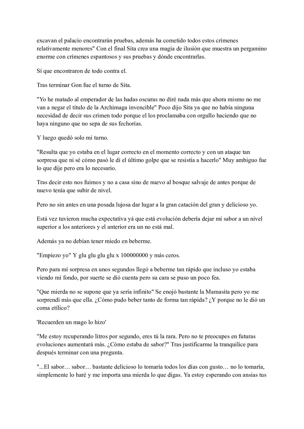 Me Reencarne Como Un Vino (Escrito Por Un Esquizofrénico) (Novela) - Capítulo 23 - Página 6 - LectorTMOo