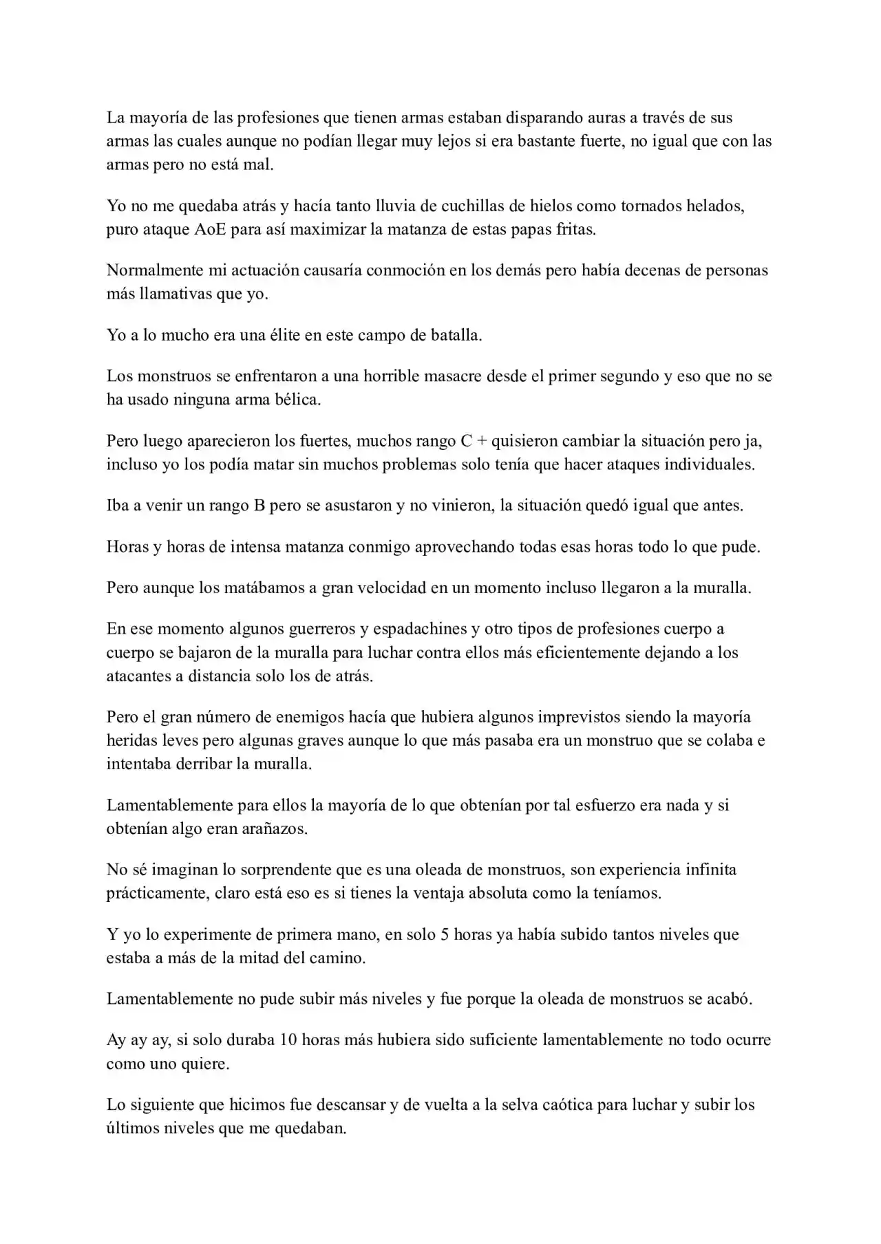 Me Reencarne Como Un Vino (Escrito Por Un Esquizofrénico) (Novela) - Capítulo 26 - Página 5 - LectorTMOo