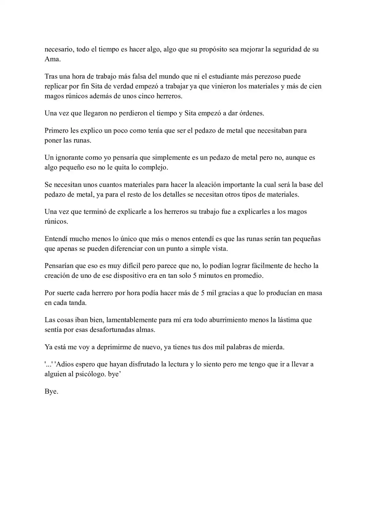 Me Reencarne Como Un Vino (Escrito Por Un Esquizofrénico) (Novela) - Capítulo 27 - Página 5 - LectorTMOo