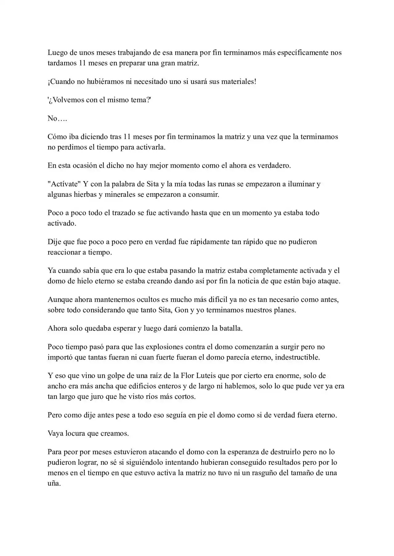 Me Reencarne Como Un Vino (Escrito Por Un Esquizofrénico) (Novela) - Capítulo 28 - Página 5 - LectorTMOo