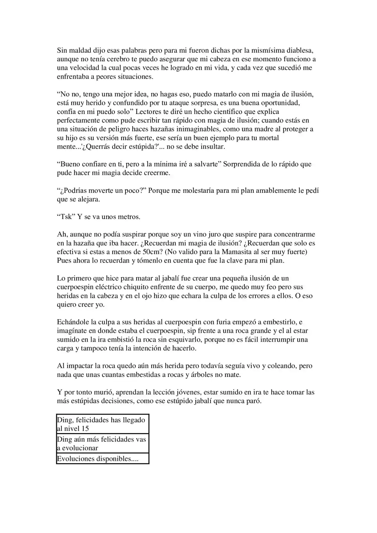 Me Reencarne Como Un Vino (Escrito Por Un Esquizofrénico) (Novela) - Capítulo 3 - Página 5 - LectorTMOo