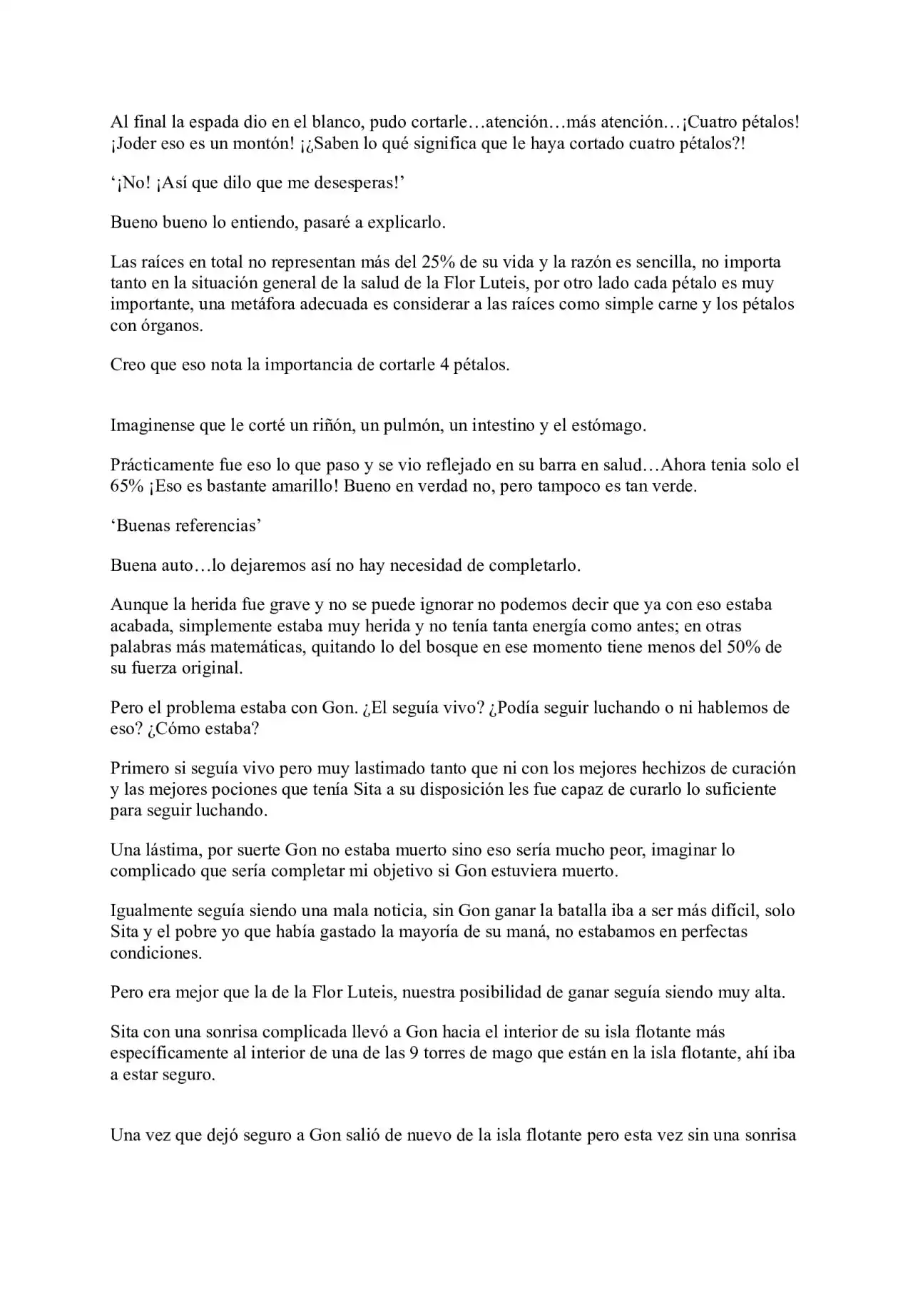 Me Reencarne Como Un Vino (Escrito Por Un Esquizofrénico) (Novela) - Capítulo 33 - Página 4 - LectorTMOo