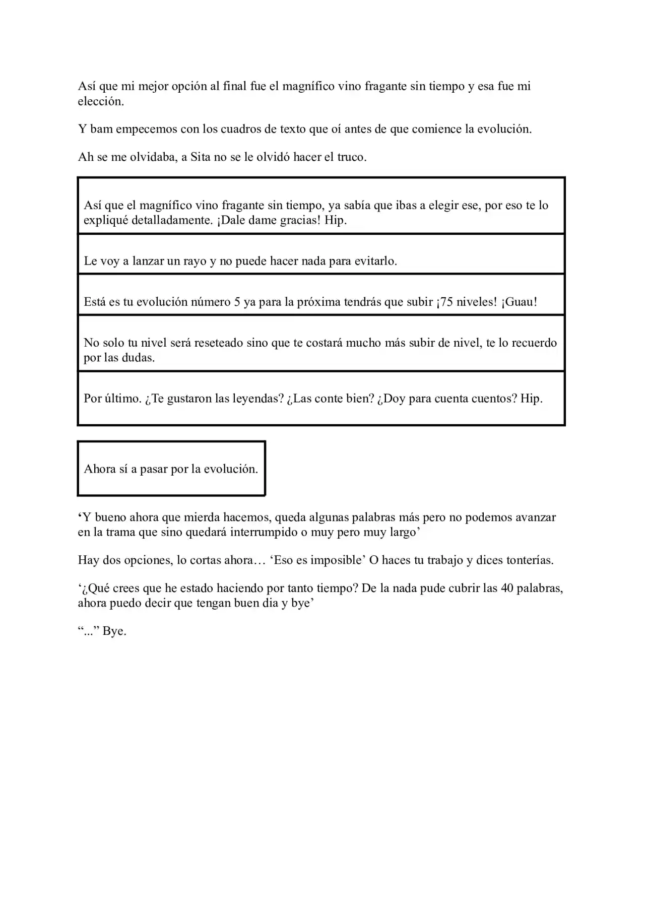 Me Reencarne Como Un Vino (Escrito Por Un Esquizofrénico) (Novela) - Capítulo 34 - Página 5 - LectorTMOo